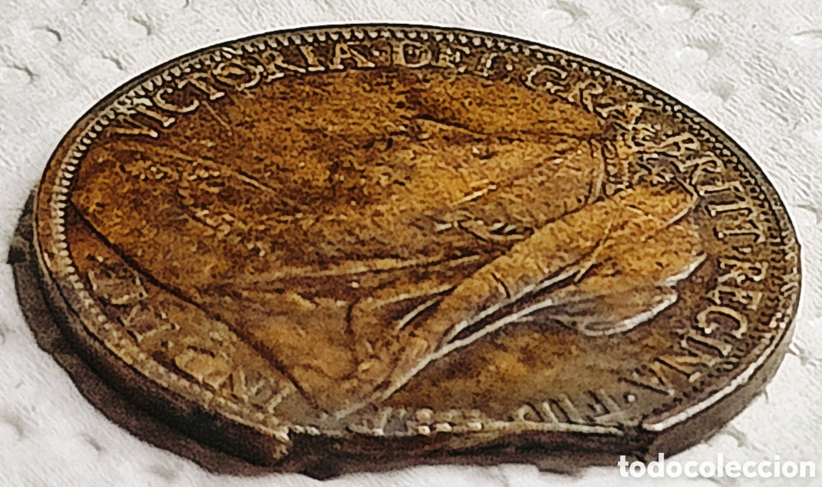 Monedas con errores: Moneda R.Unido (1898) Error M&uacute;ltiple - Foto 16