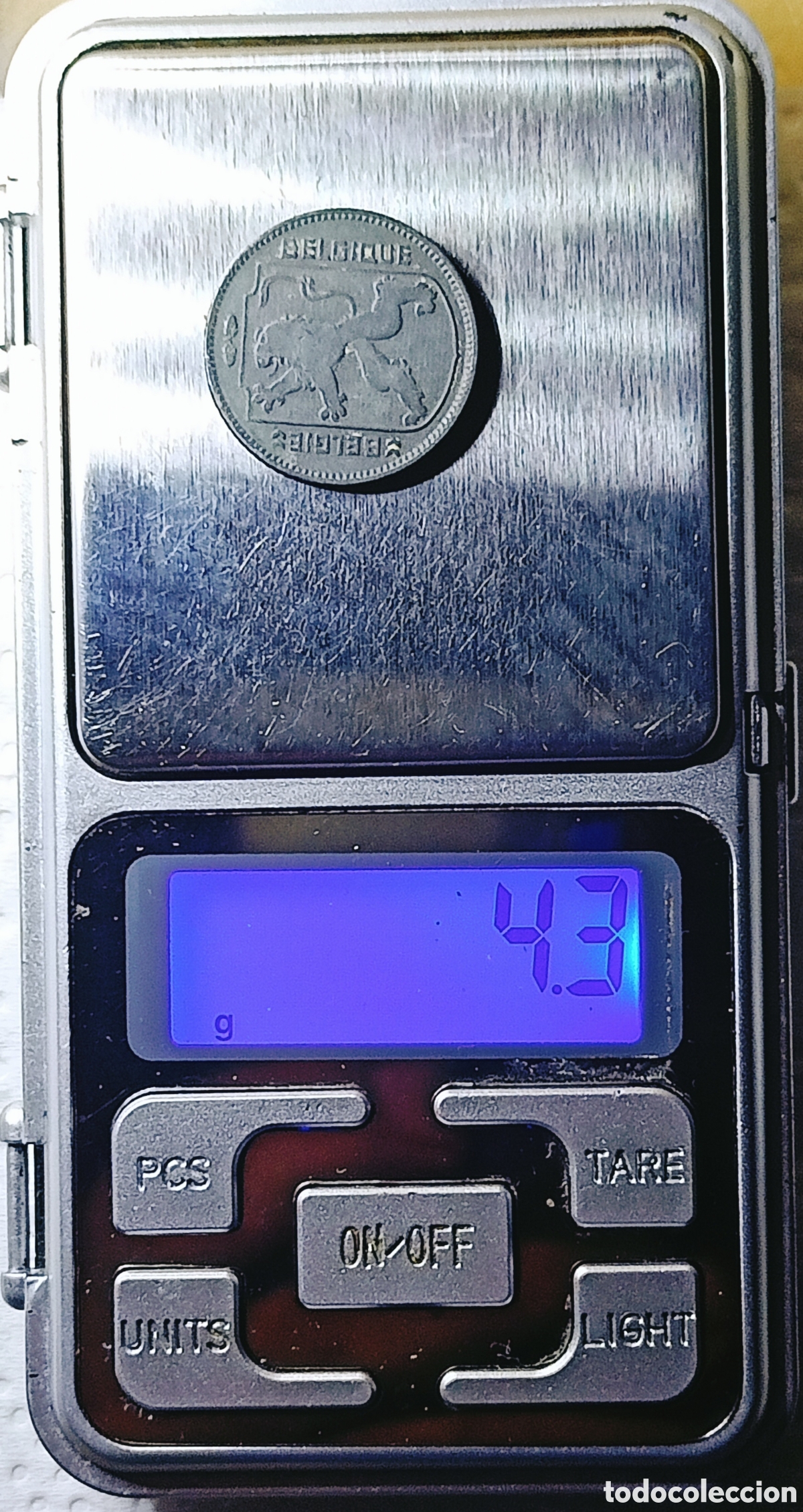 Monedas con errores: Moneda B&eacute;lgica (1943) RAR&Iacute;SIMO - Foto 10