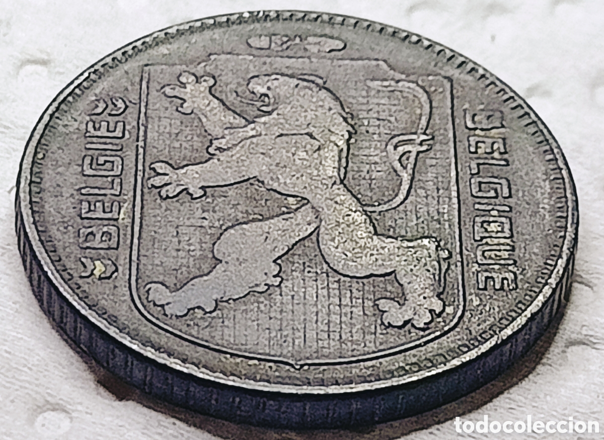 Monedas con errores: Moneda B&eacute;lgica (1943) RAR&Iacute;SIMO - Foto 12