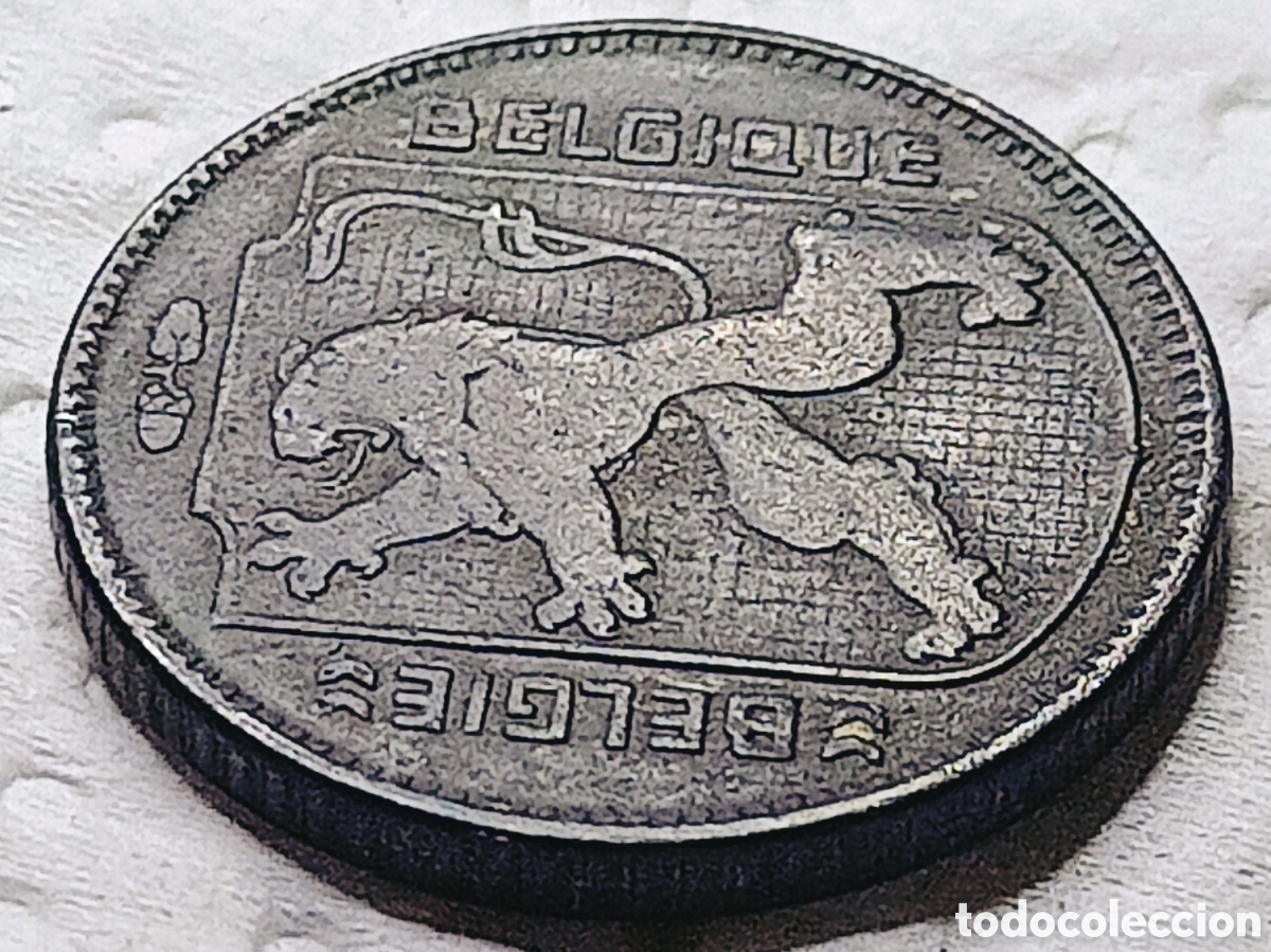 Monedas con errores: Moneda B&eacute;lgica (1943) RAR&Iacute;SIMO - Foto 13