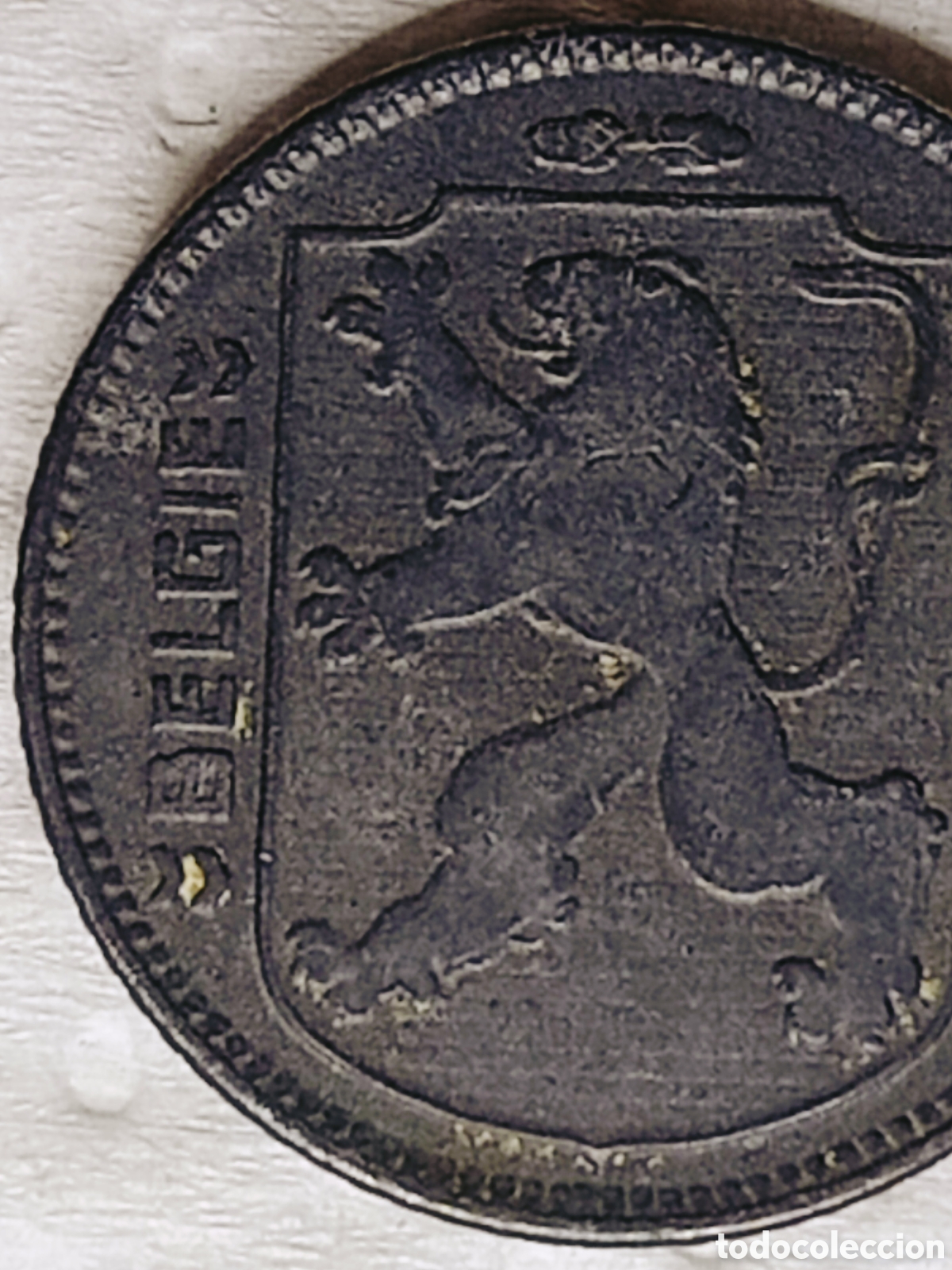 Monedas con errores: Moneda B&eacute;lgica (1943) RAR&Iacute;SIMO - Foto 22