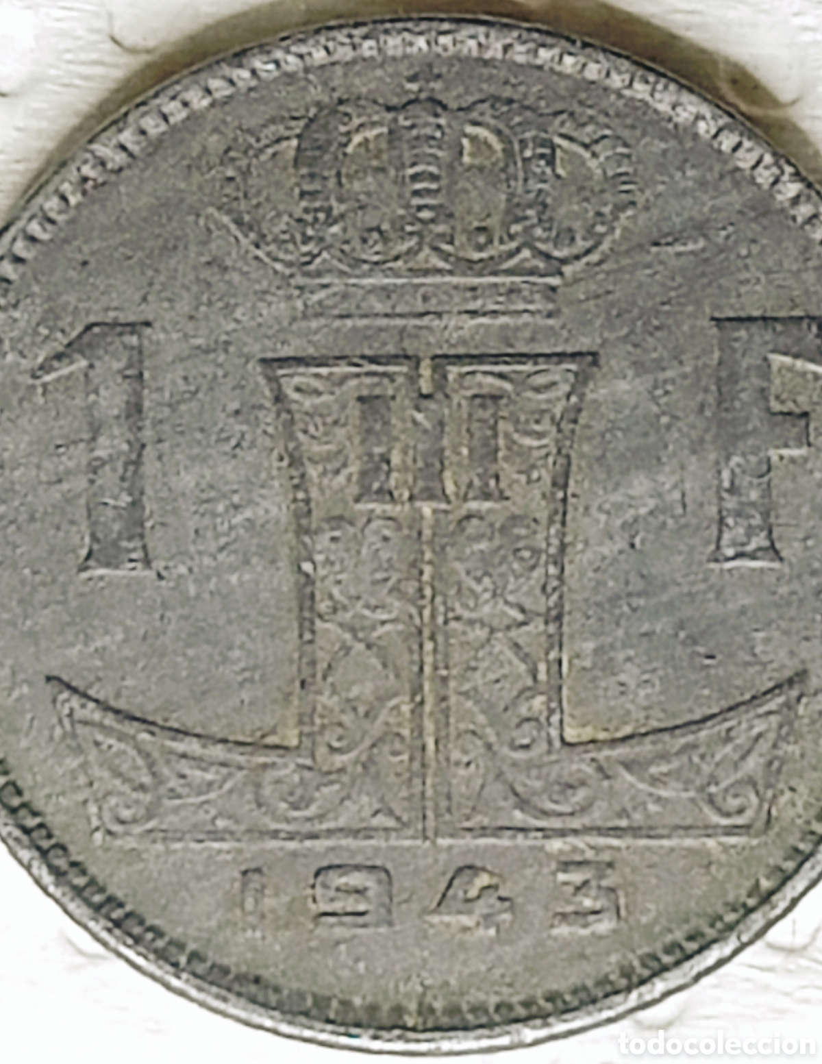 Monedas con errores: Moneda B&eacute;lgica (1943) RAR&Iacute;SIMO - Foto 27