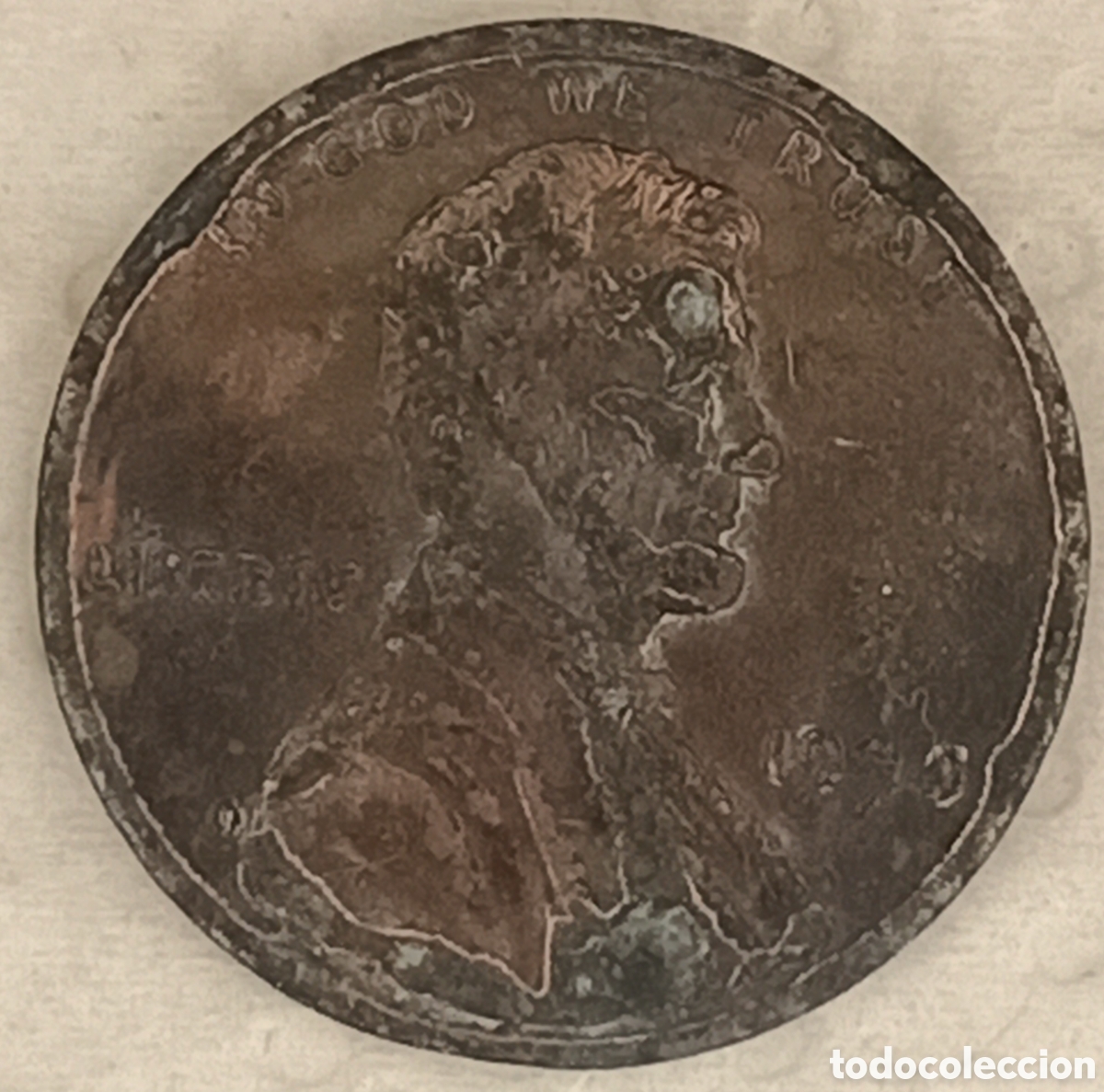 Monedas con errores: Moneda EE.UU -1994- error inusual - Foto 2