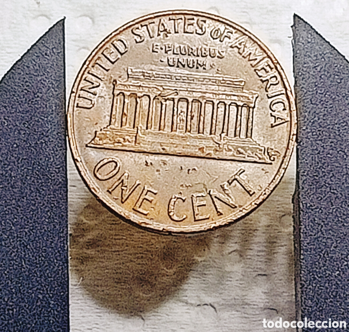 Monedas con errores: Moneda EE.UU (1973) error de acu&ntilde;aci&oacute;n - Foto 2