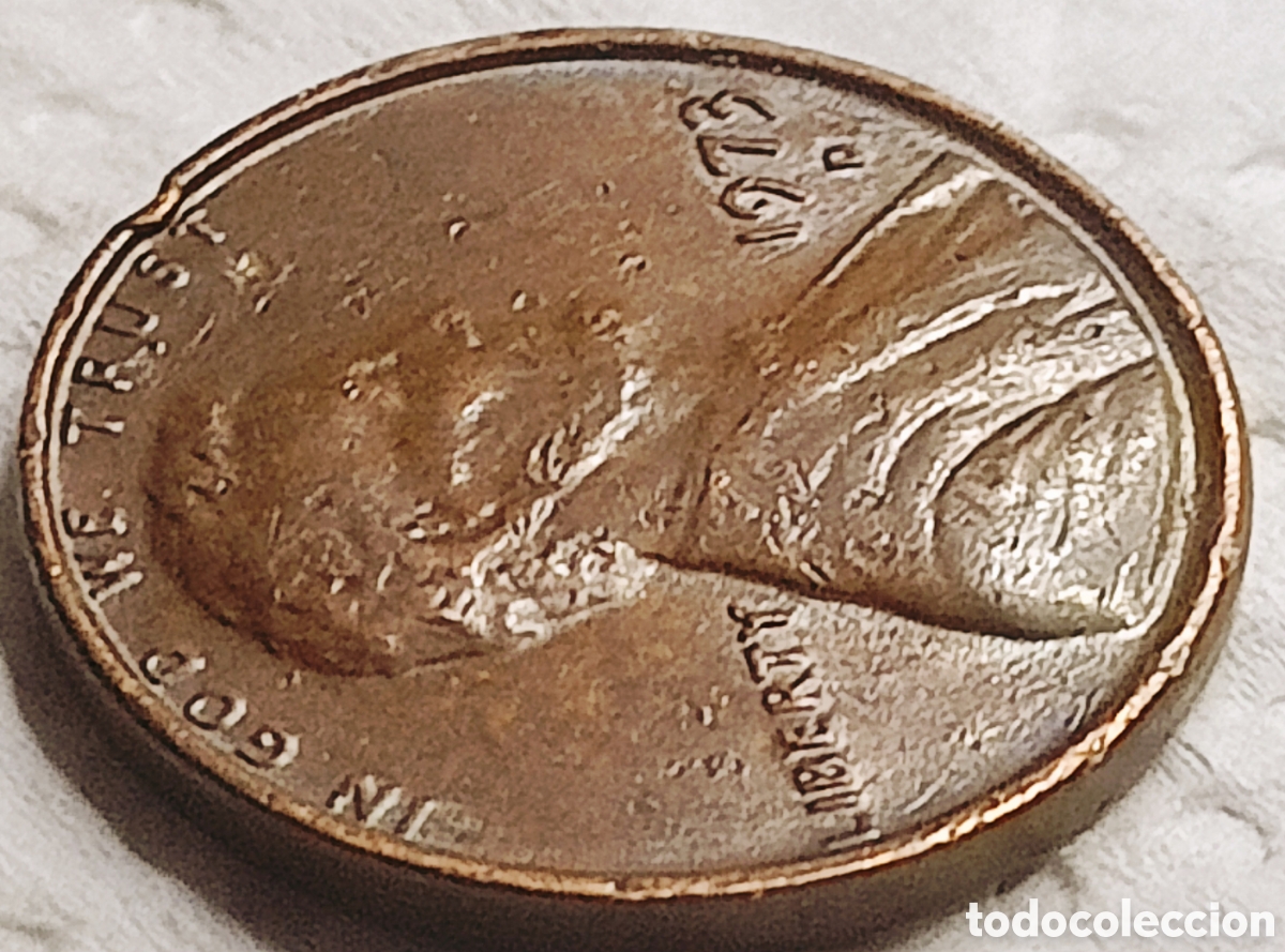 Monedas con errores: Moneda EE.UU (1973) error de acu&ntilde;aci&oacute;n - Foto 11