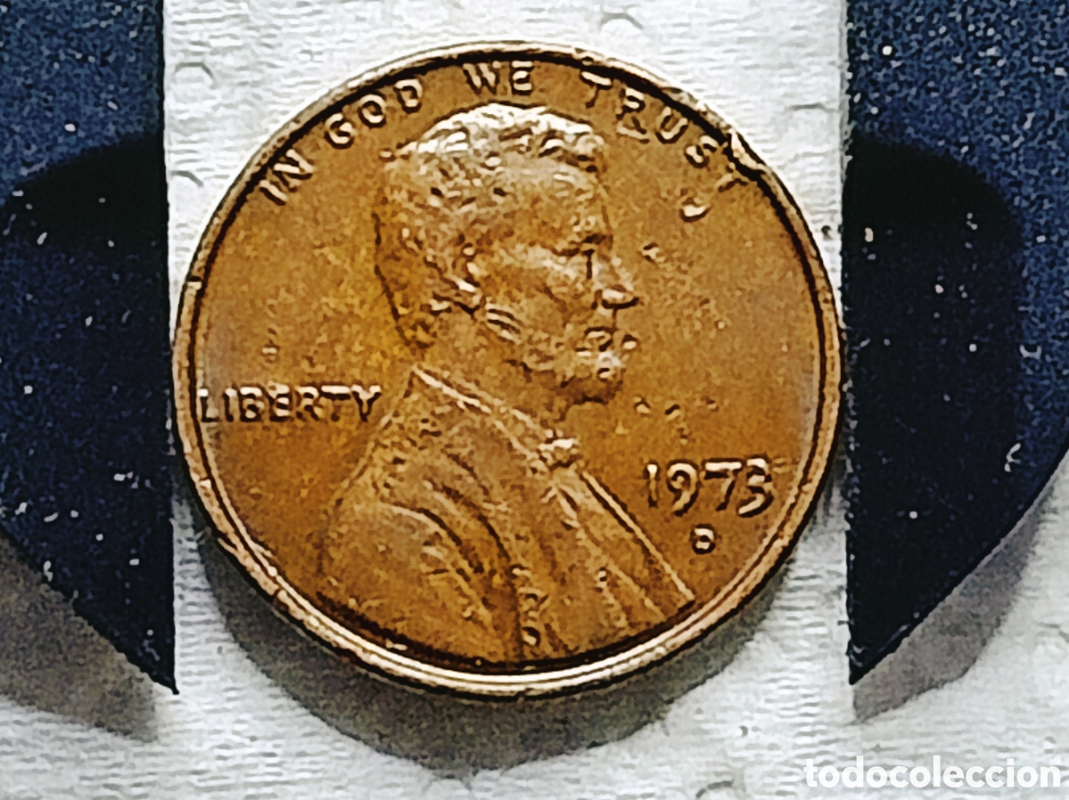 Monedas con errores: Moneda EE.UU (1973) error de acu&ntilde;aci&oacute;n