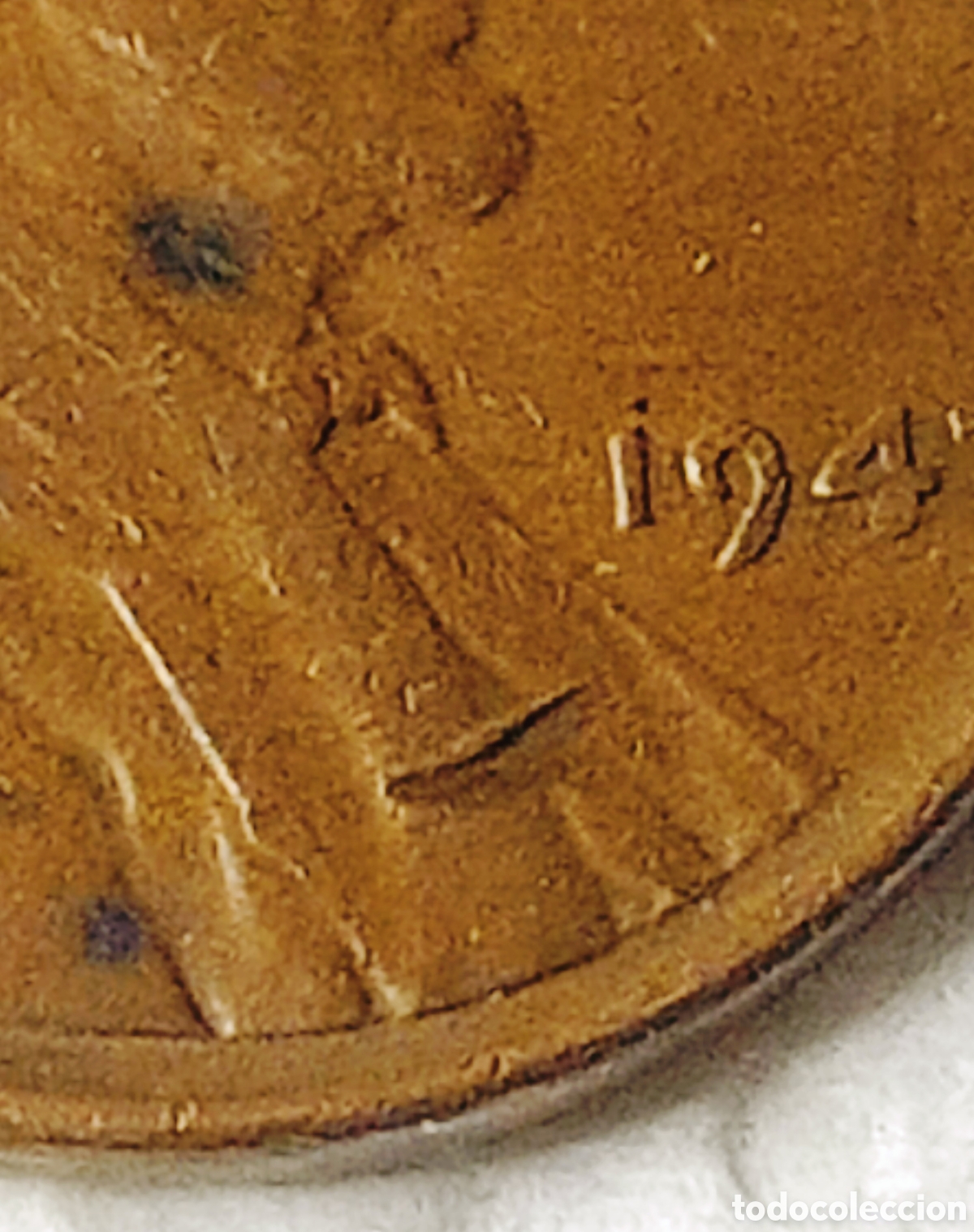 Monedas con errores: Moneda EE.UU (1947) error de cu&ntilde;o - Foto 10