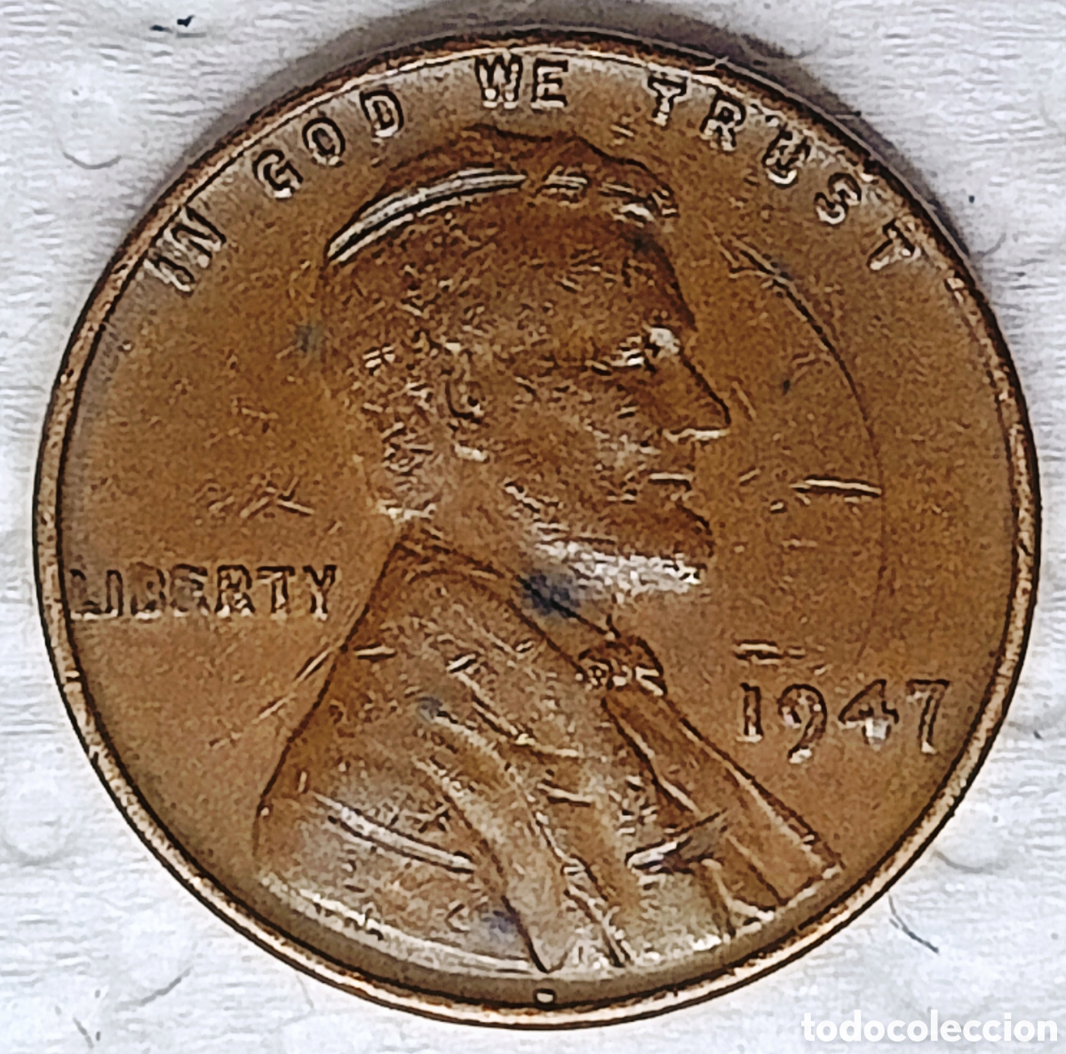 Monedas con errores: Moneda EE.UU (1947) Anomal&iacute;as f&iacute;sicas