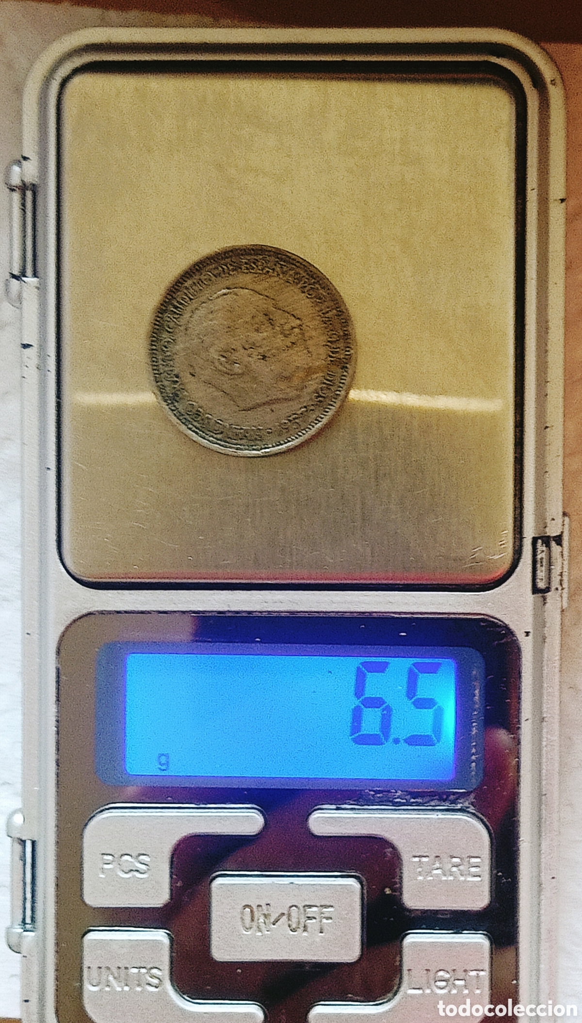 Monedas con errores: Moneda Espa&ntilde;a Mixta 5pts y 1pts (misma pieza) - Foto 14