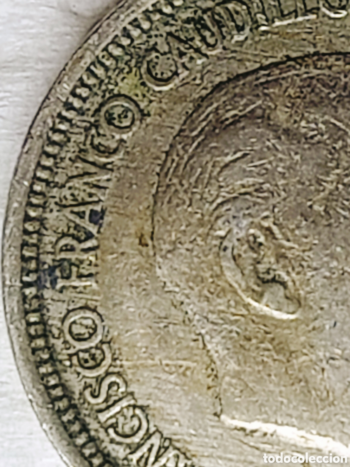 Monedas con errores: Moneda Espa&ntilde;a Bifaz (Magia) 5pts y 1pts (misma pieza) - Foto 20
