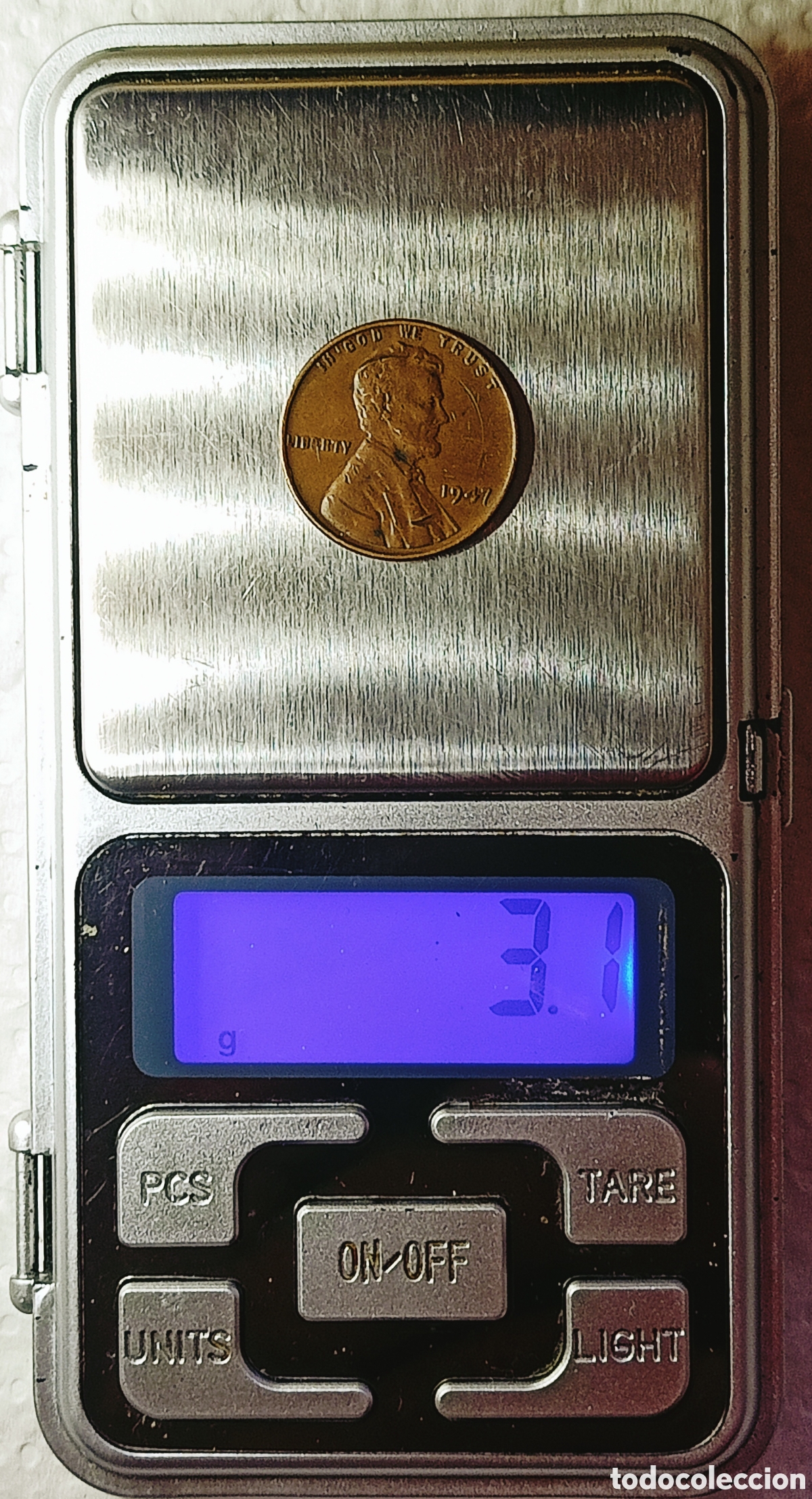 Monedas con errores: Moneda EE.UU (1947) error de cu&ntilde;o - Foto 17