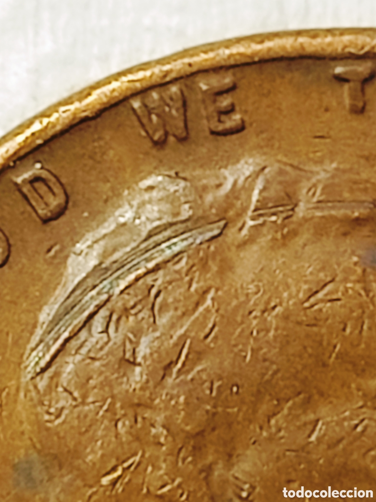 Monedas con errores: Moneda EE.UU (1947) error de cu&ntilde;o - Foto 22