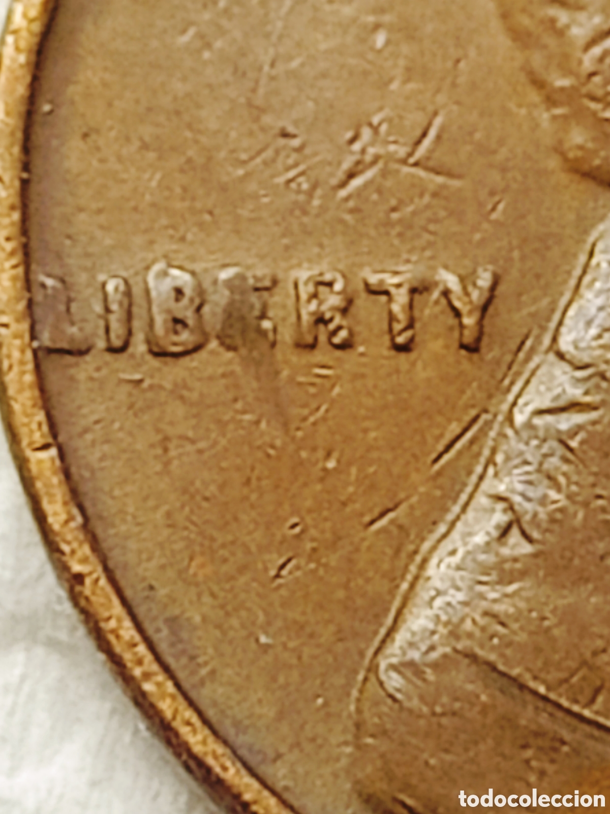 Monedas con errores: Moneda EE.UU (1947) error de cu&ntilde;o - Foto 23