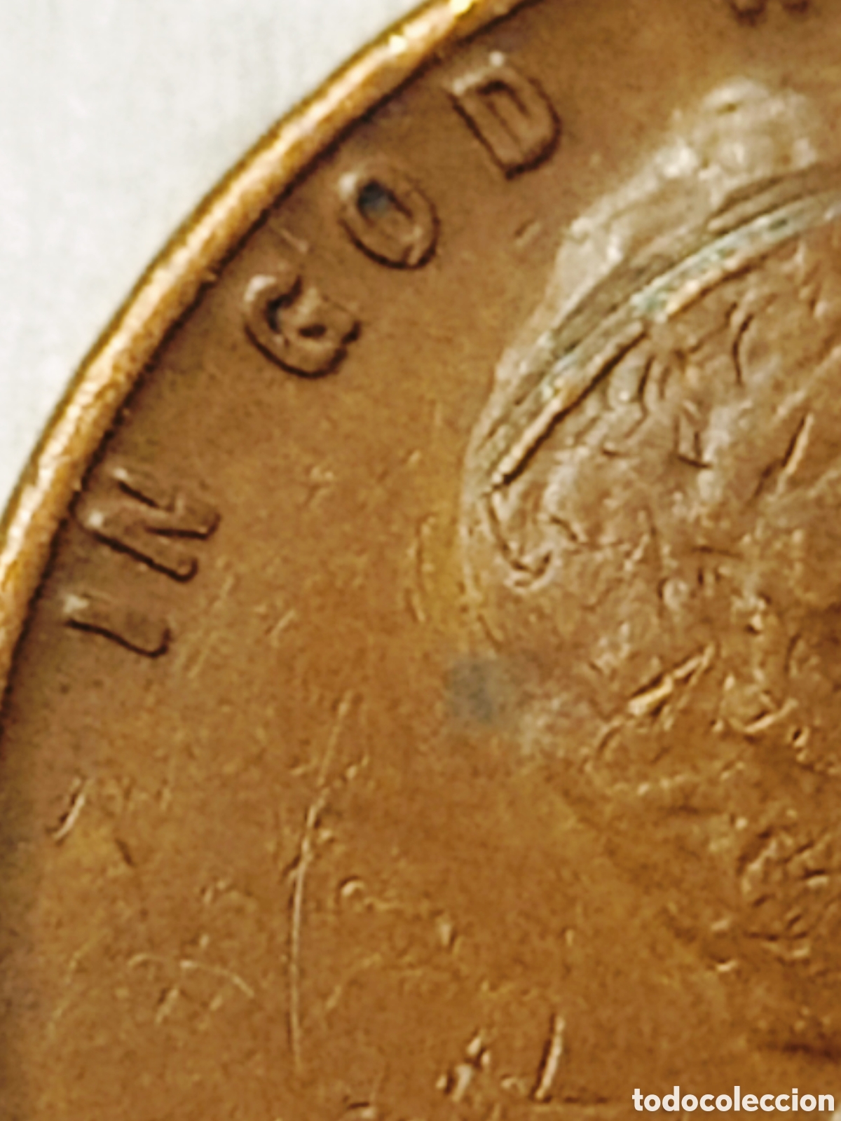 Monedas con errores: Moneda EE.UU (1947) error de cu&ntilde;o - Foto 26