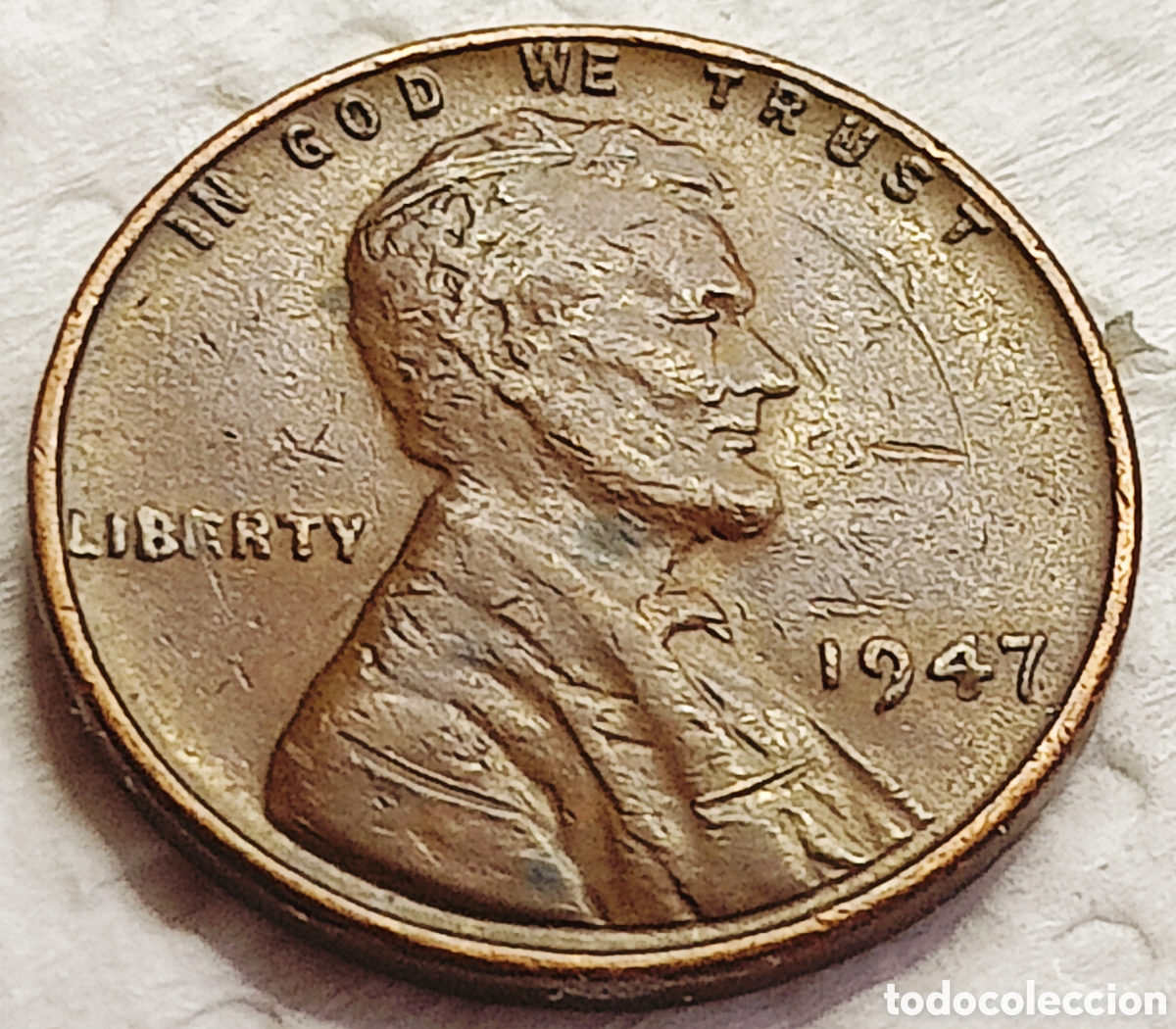 Monedas con errores: Moneda EE.UU (1947) error de cu&ntilde;o - Foto 28