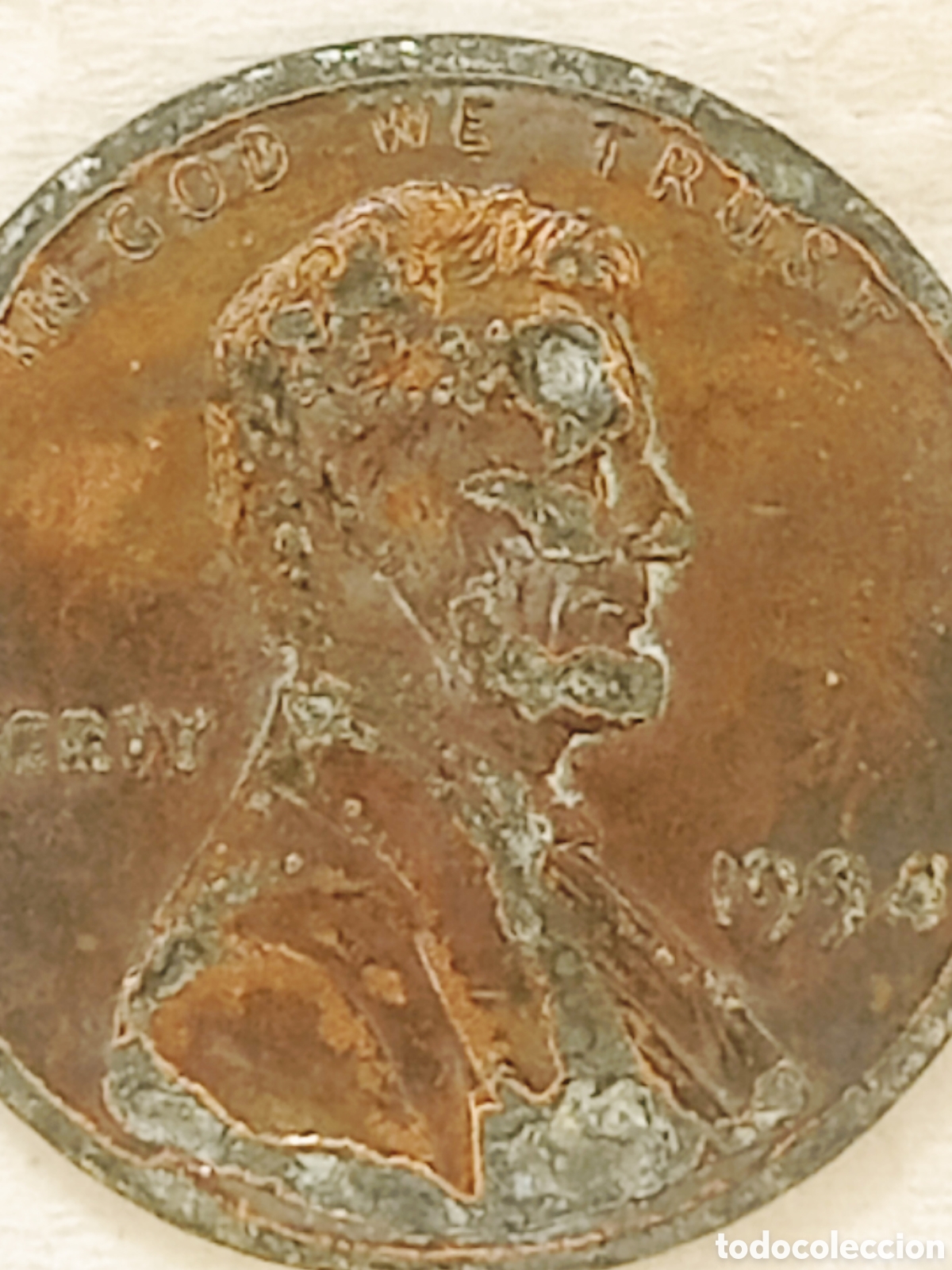 Monedas con errores: Moneda EE.UU -1994- error inusual - Foto 10
