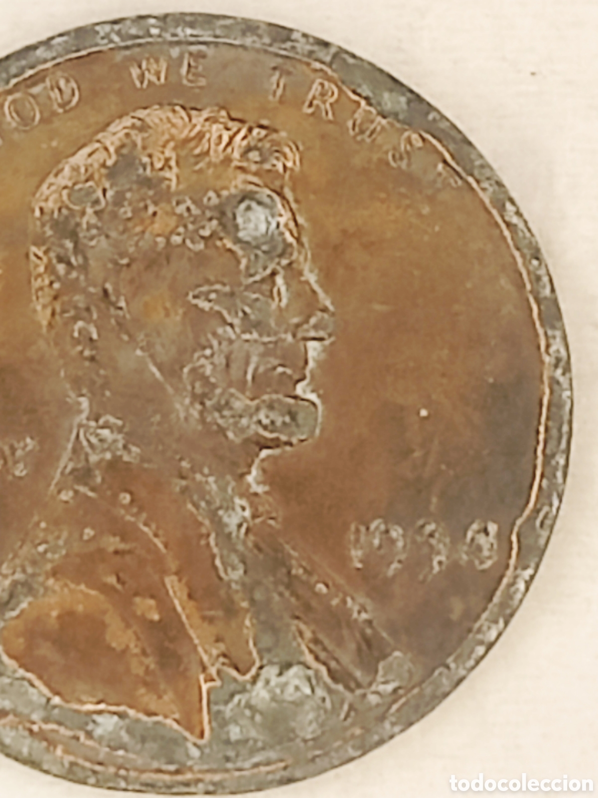 Monedas con errores: Moneda EE.UU -1994- error inusual - Foto 12