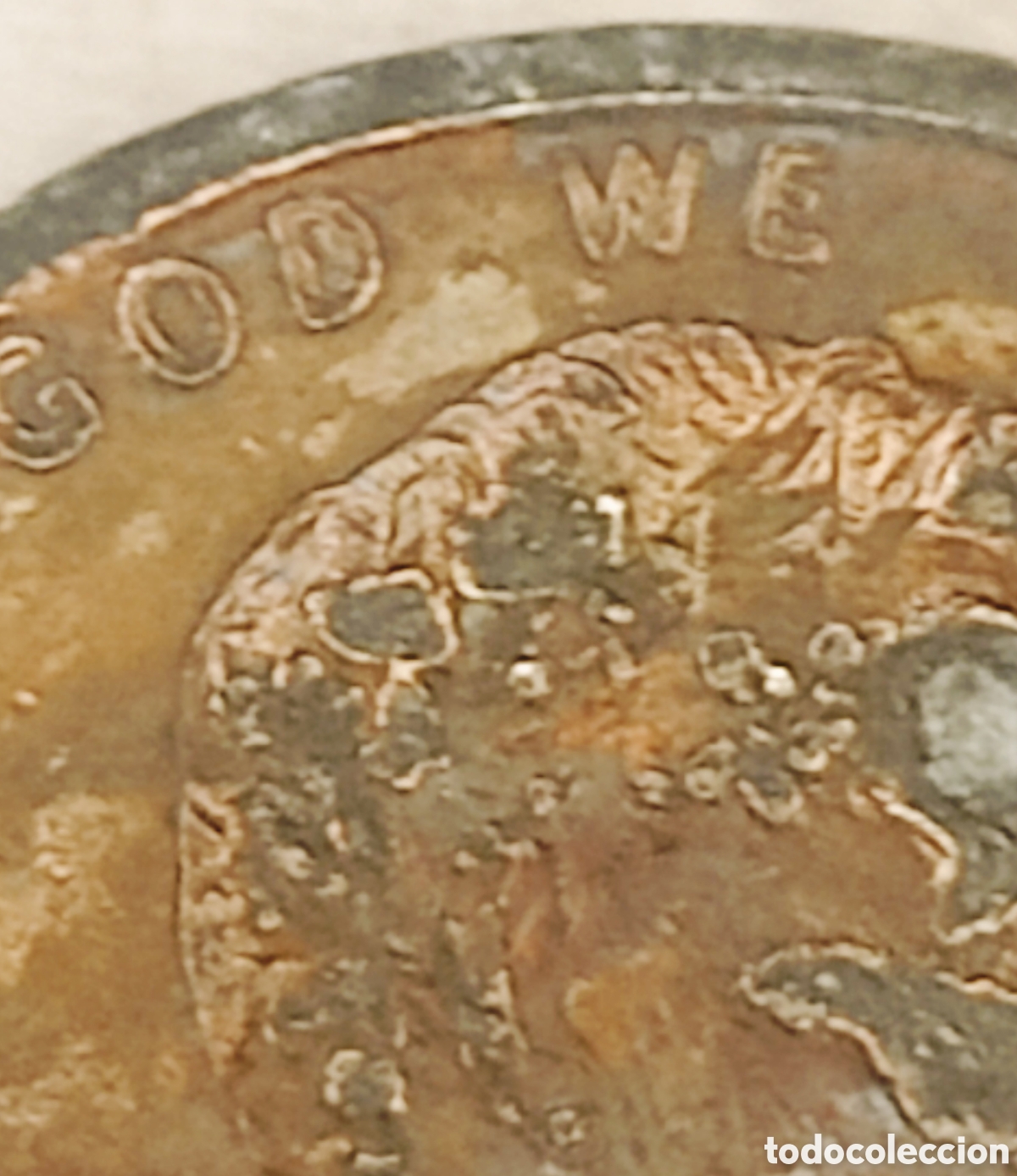 Monedas con errores: Moneda EE.UU -1994- error inusual - Foto 16
