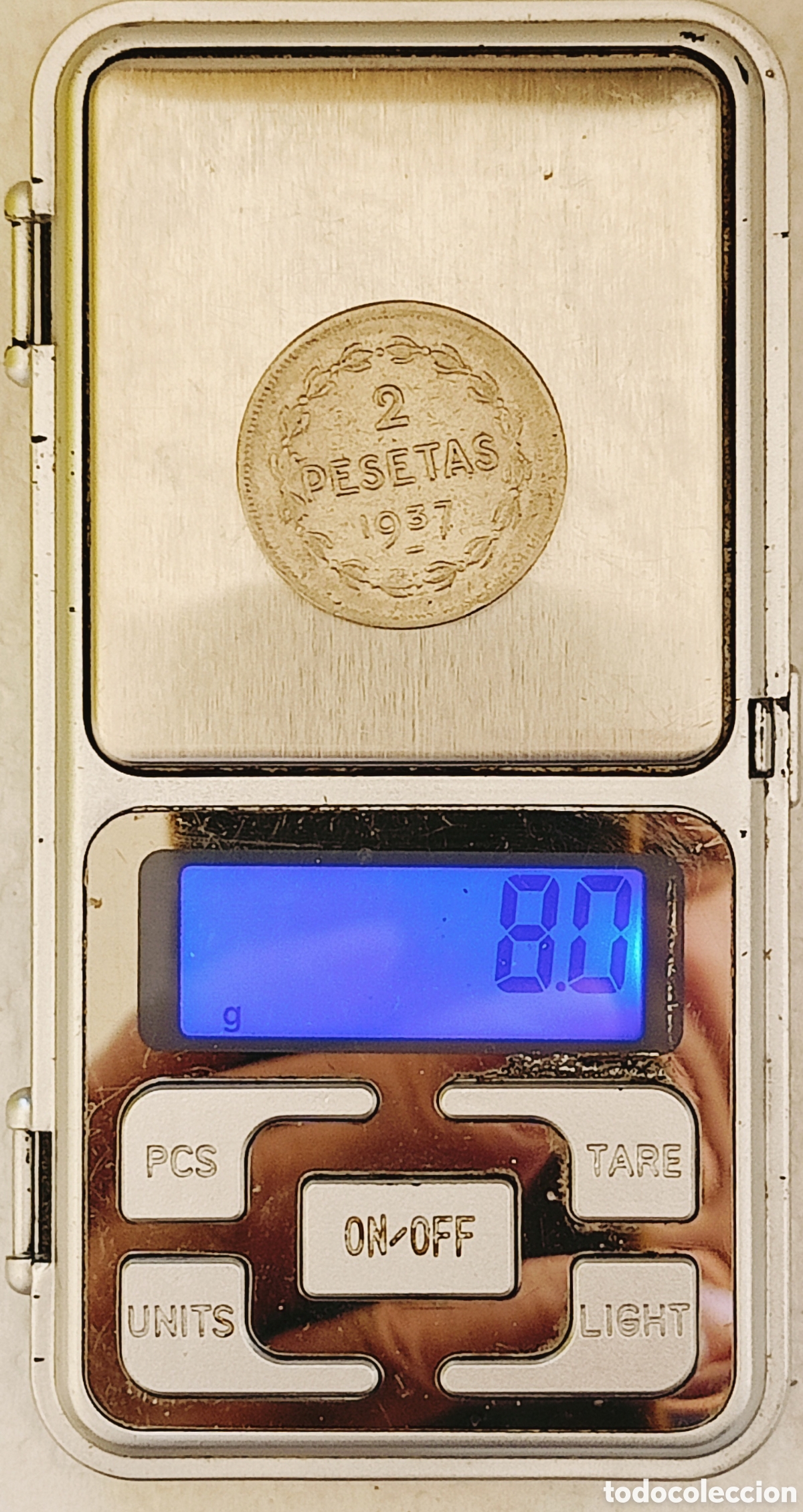 Monedas con errores: Moneda Espa&ntilde;a (Euzkadi-1937) Gran error - Foto 30