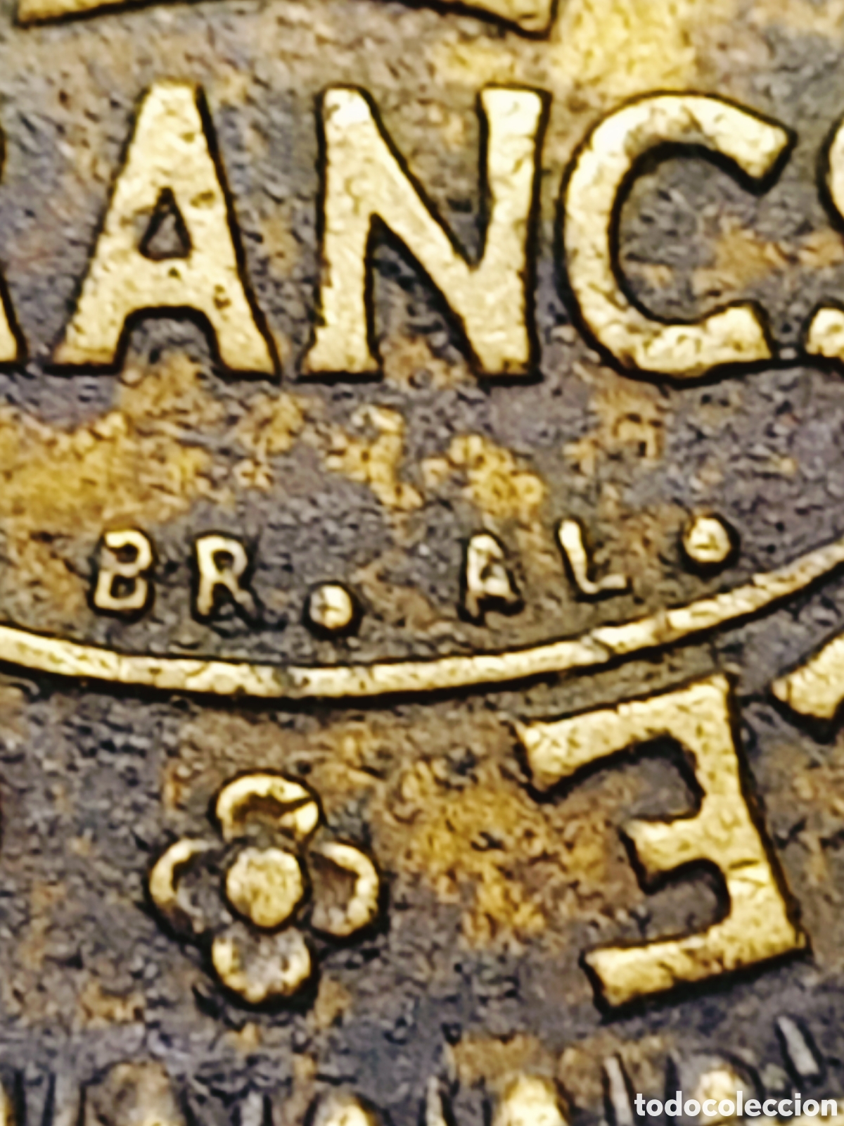 Monedas con errores: Moneda Francia (1926-2F) multi-error - Foto 26