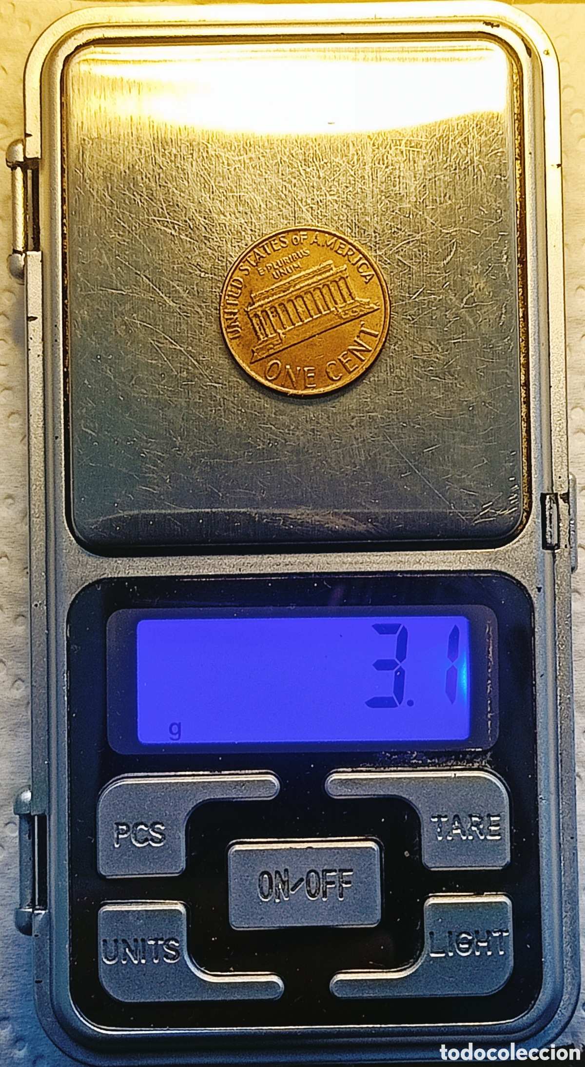 Monedas con errores: Moneda EE.UU (1980) error m&uacute;ltiple - Foto 4
