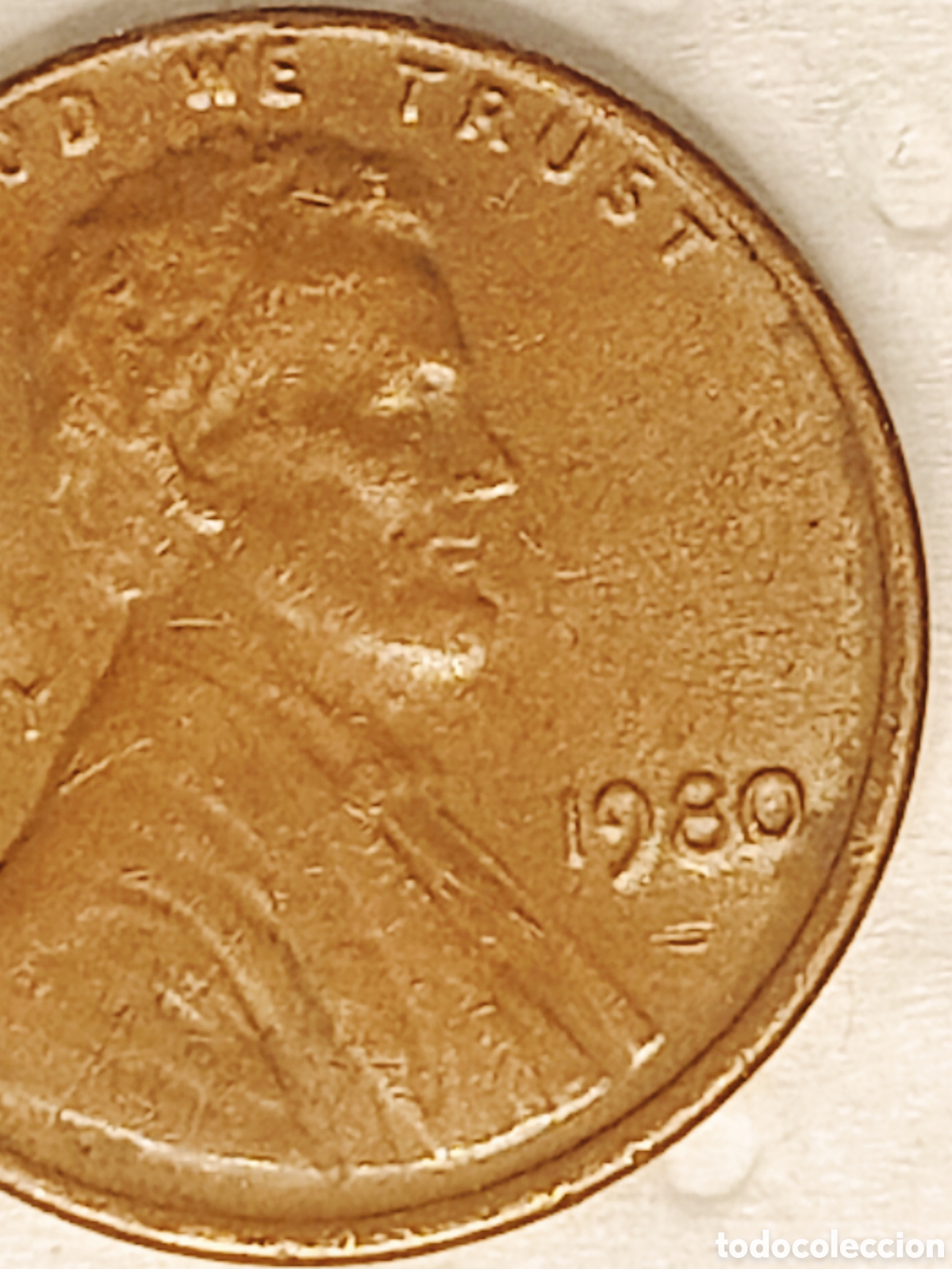Monedas con errores: Moneda EE.UU (1980) error m&uacute;ltiple - Foto 10