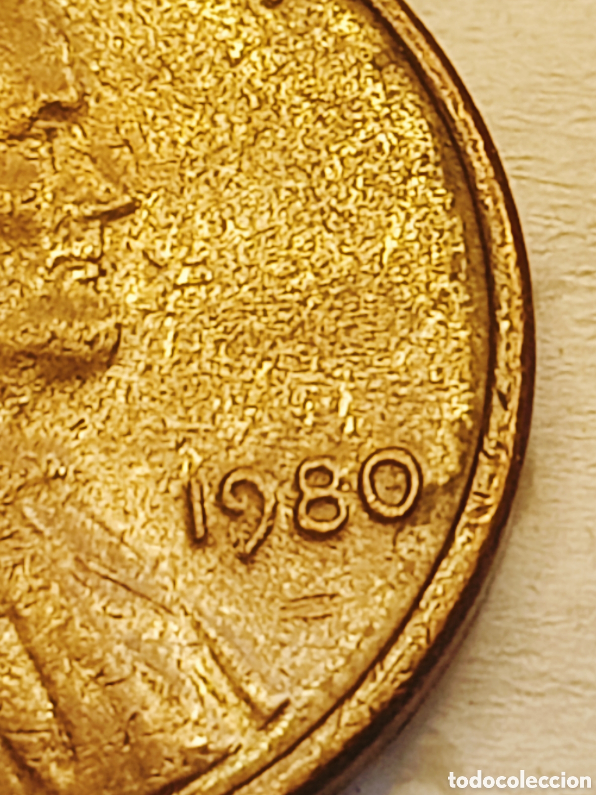 Monedas con errores: Moneda EE.UU (1980) error m&uacute;ltiple - Foto 15