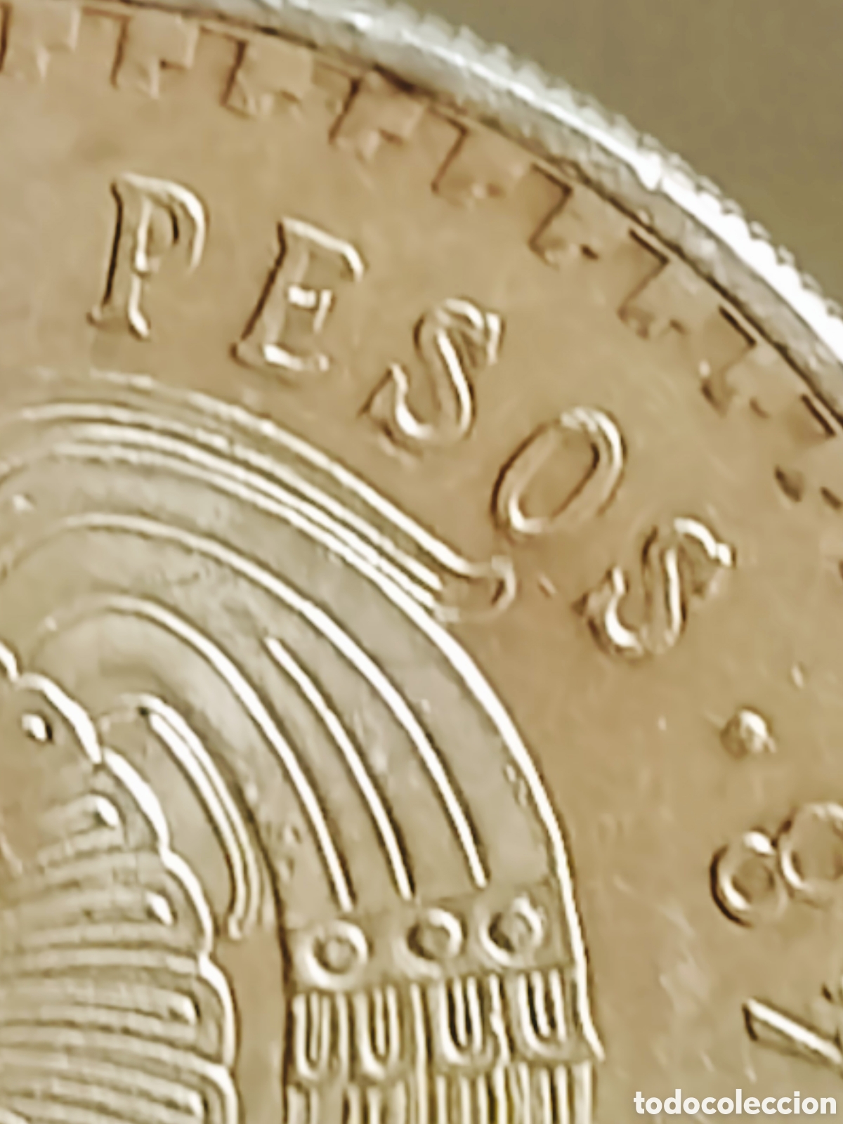 Monedas con errores: Moneda M&eacute;xico 5 Ps Plata (1948) variante - Foto 17