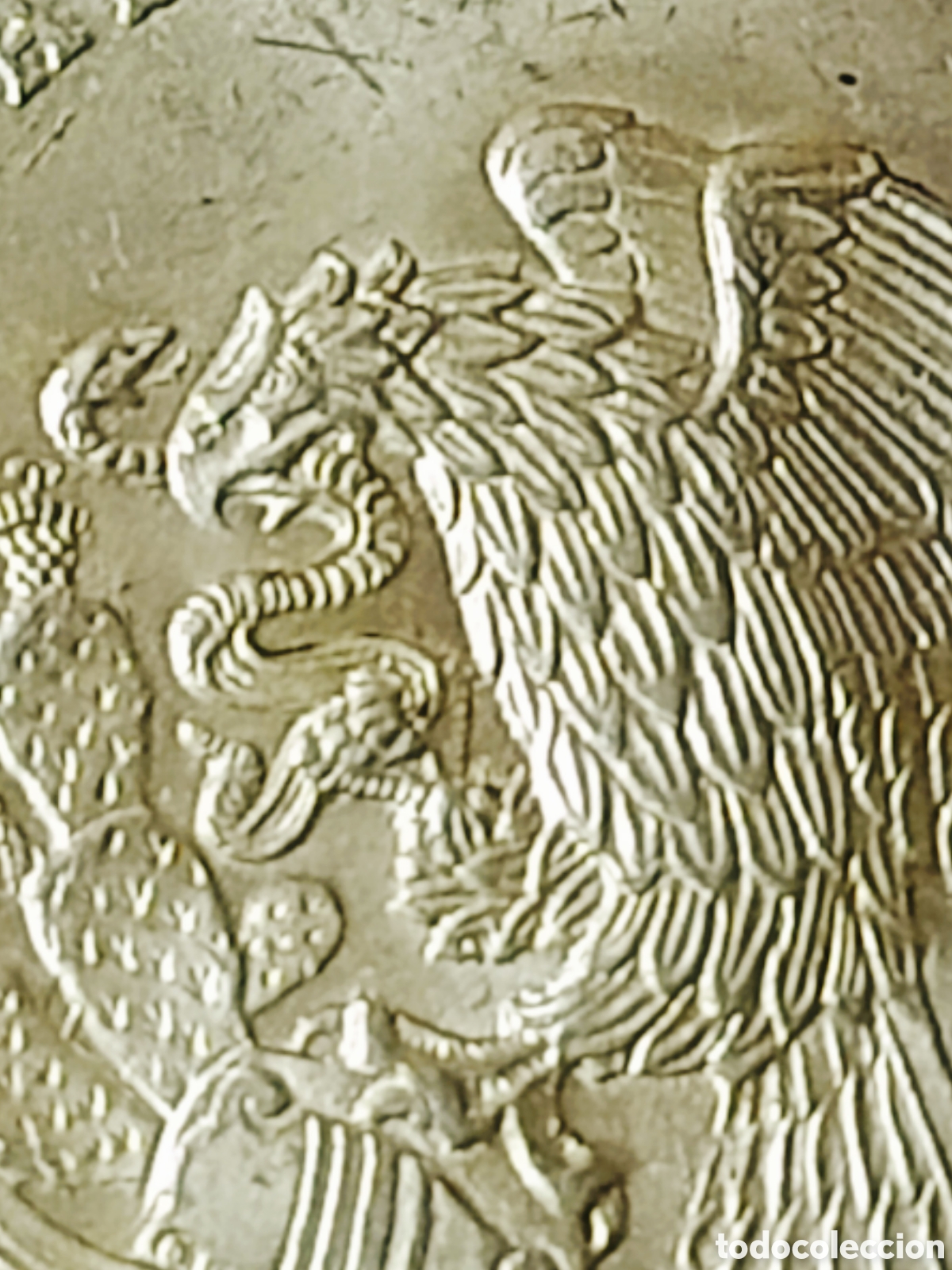Monedas con errores: Moneda M&eacute;xico 5 Ps Plata (1948) variante - Foto 26