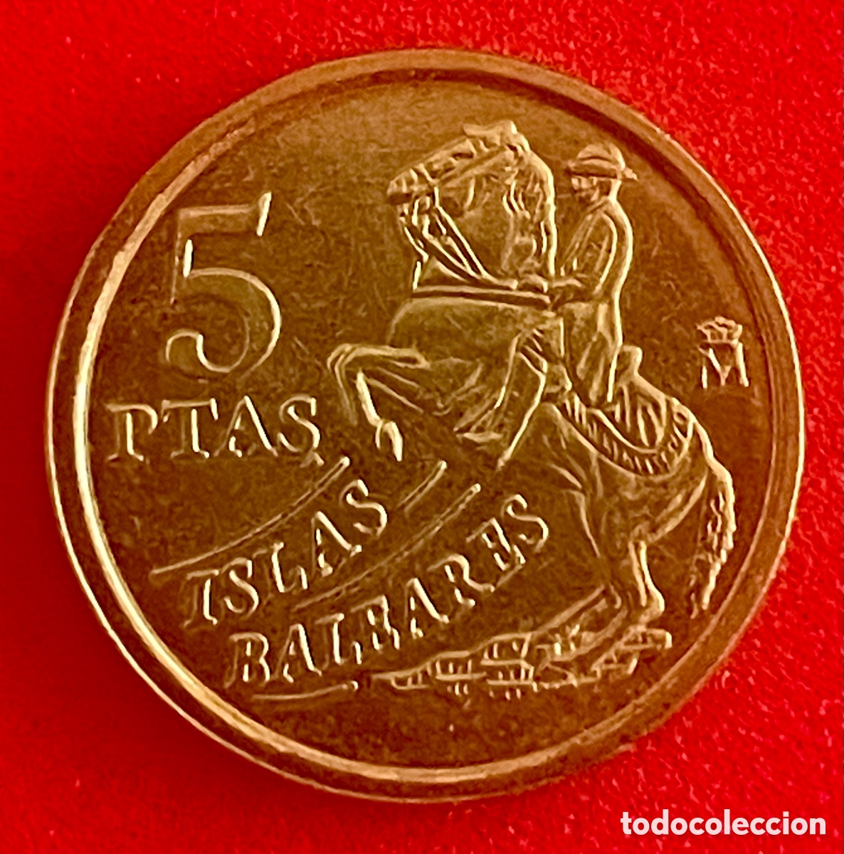 Monedas con errores: * ERROR * 5 PESETAS A&Ntilde;O 1997 CEDILLA EN LA S - Foto 1