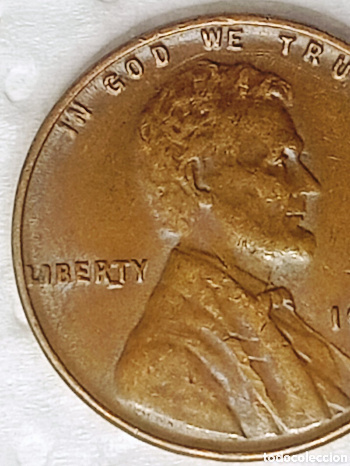Monedas con errores: Moneda EE.UU.(1953) error - Foto 3
