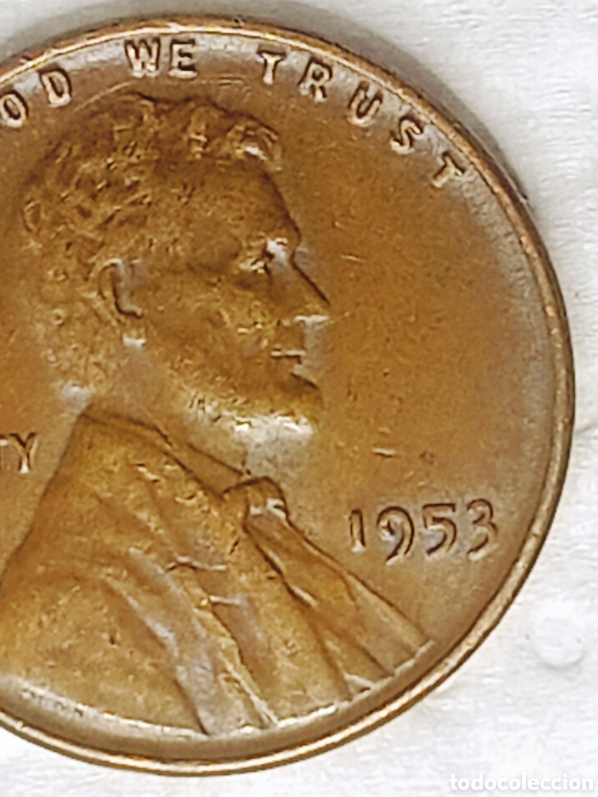 Monedas con errores: Moneda EE.UU.(1953) error - Foto 4