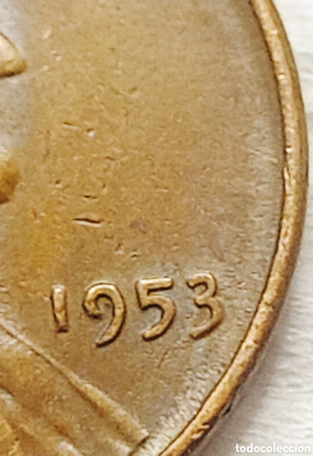 Monedas con errores: Moneda EE.UU.(1953) error - Foto 20