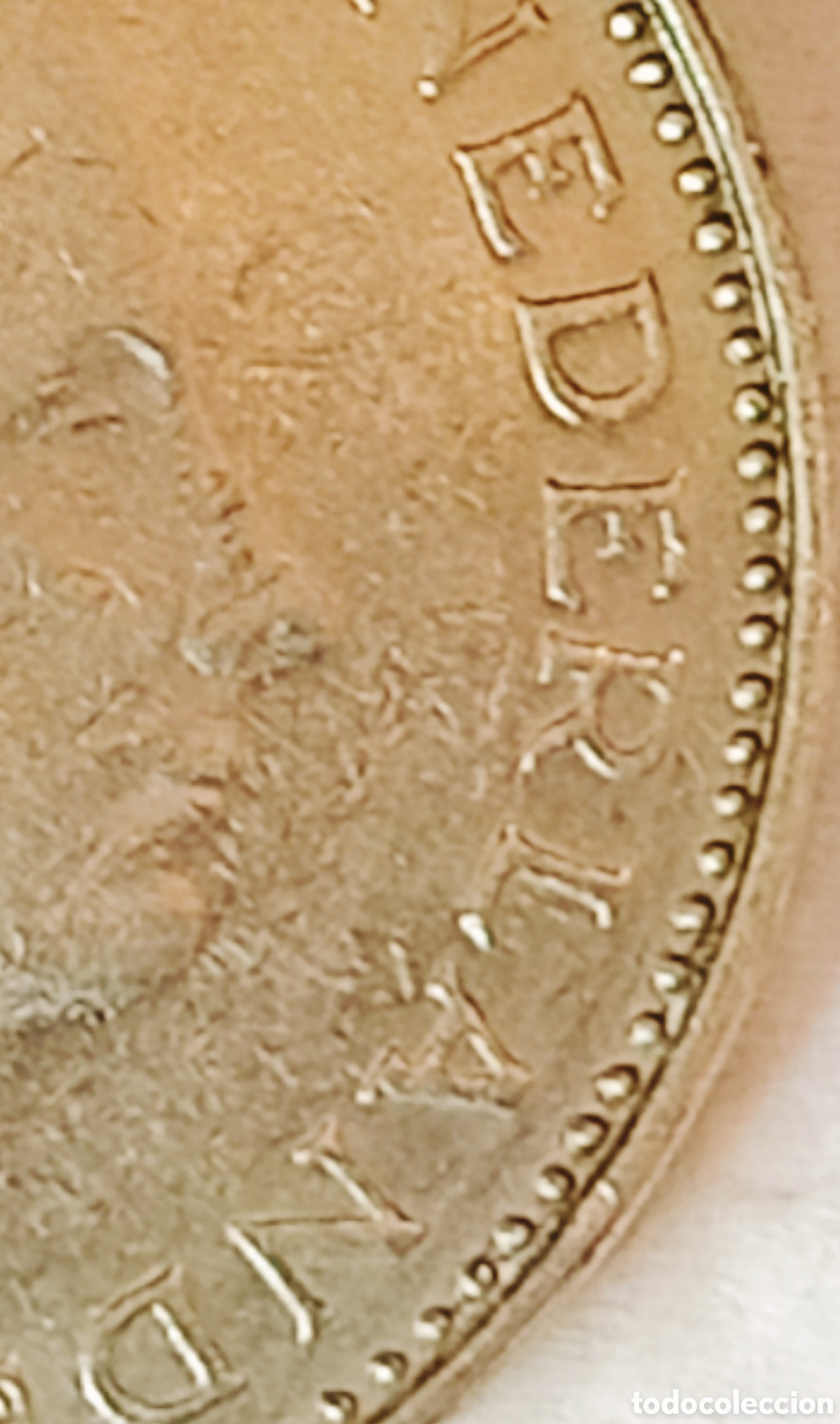 Monedas con errores: Moneda Pa.Bajos (1972) error mec&aacute;nico - Foto 9