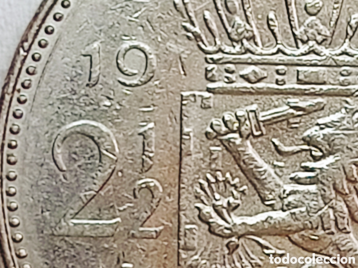 Monedas con errores: Moneda Pa.Bajos (1972) error mec&aacute;nico - Foto 23