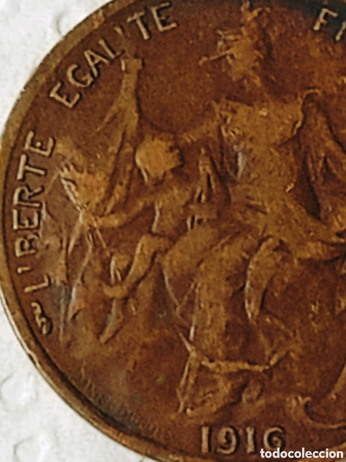 Monedas con errores: Moneda Francia (1916* Madrid) error m&uacute;ltiple - Foto 9