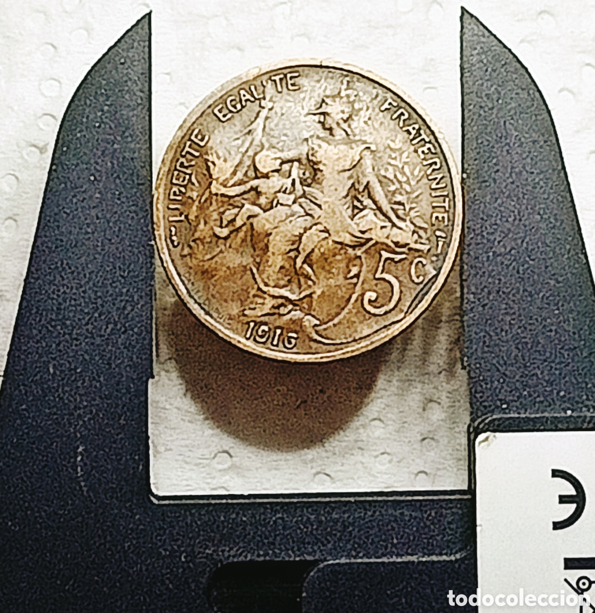 Monedas con errores: Moneda Francia (1916* Madrid) error m&uacute;ltiple - Foto 20