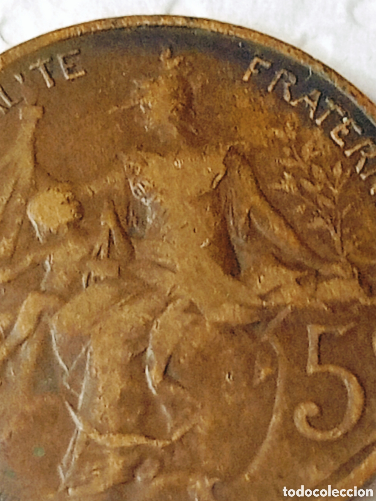 Monedas con errores: Moneda Francia (1916* Madrid) error m&uacute;ltiple - Foto 28