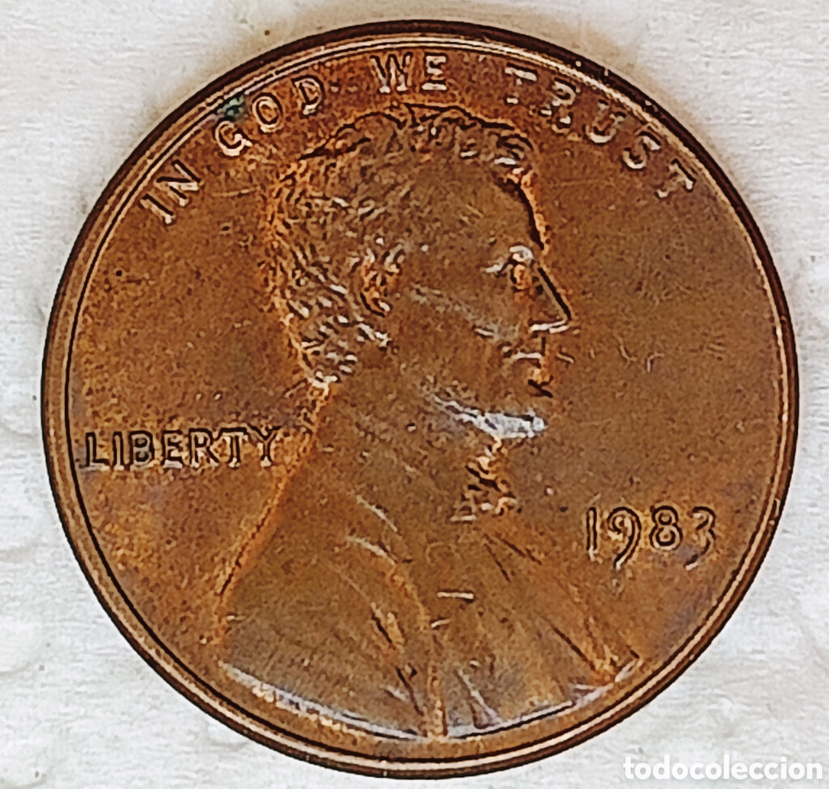 Monedas con errores: Moneda EE.UU.(1983) VARIANTE - Foto 3