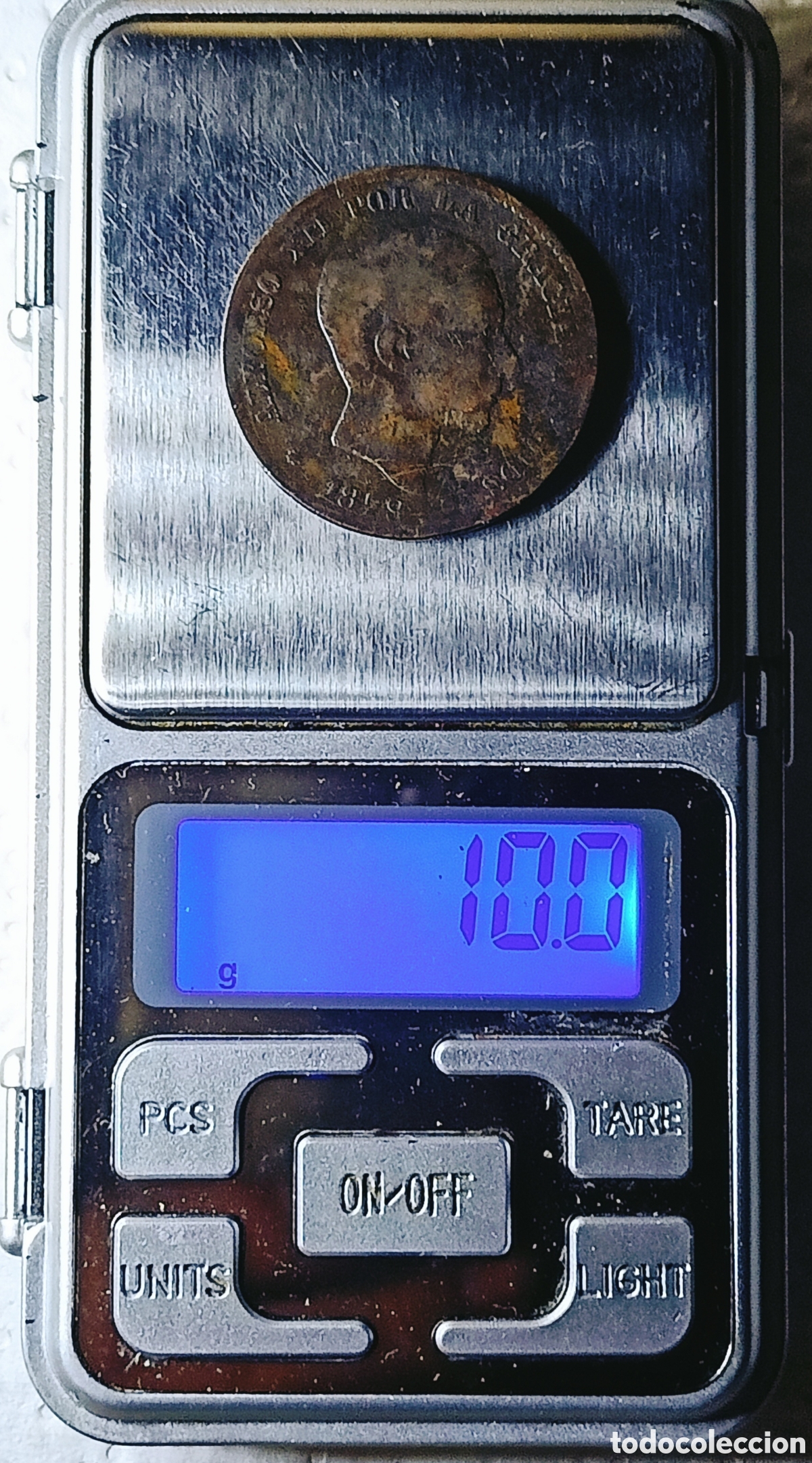 Monedas con errores: Moneda Espa&ntilde;a (1879-OM) error de acu&ntilde;aci&oacute;n - Foto 3