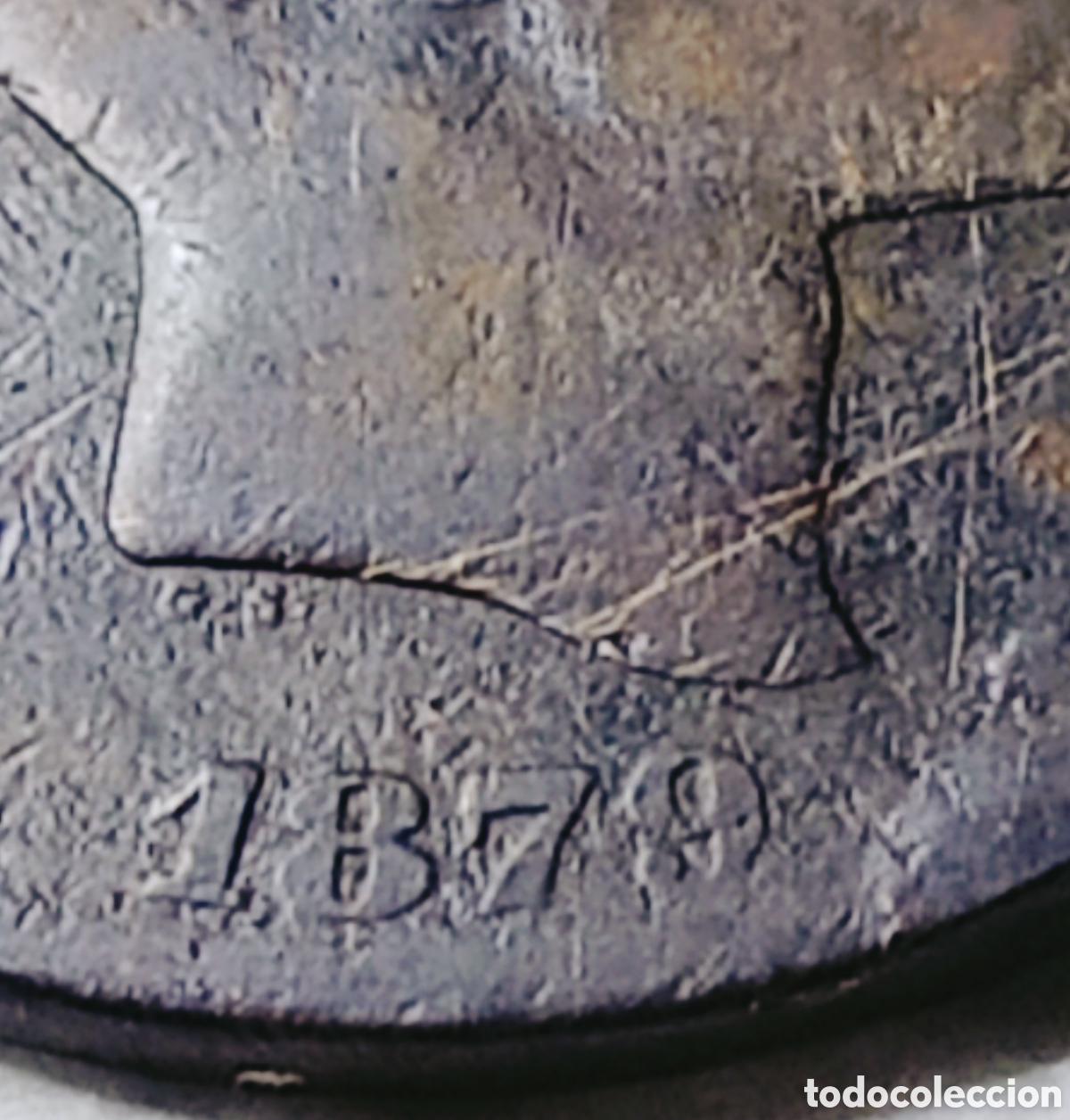 Monedas con errores: Moneda Espa&ntilde;a (1879-OM) error de acu&ntilde;aci&oacute;n - Foto 23