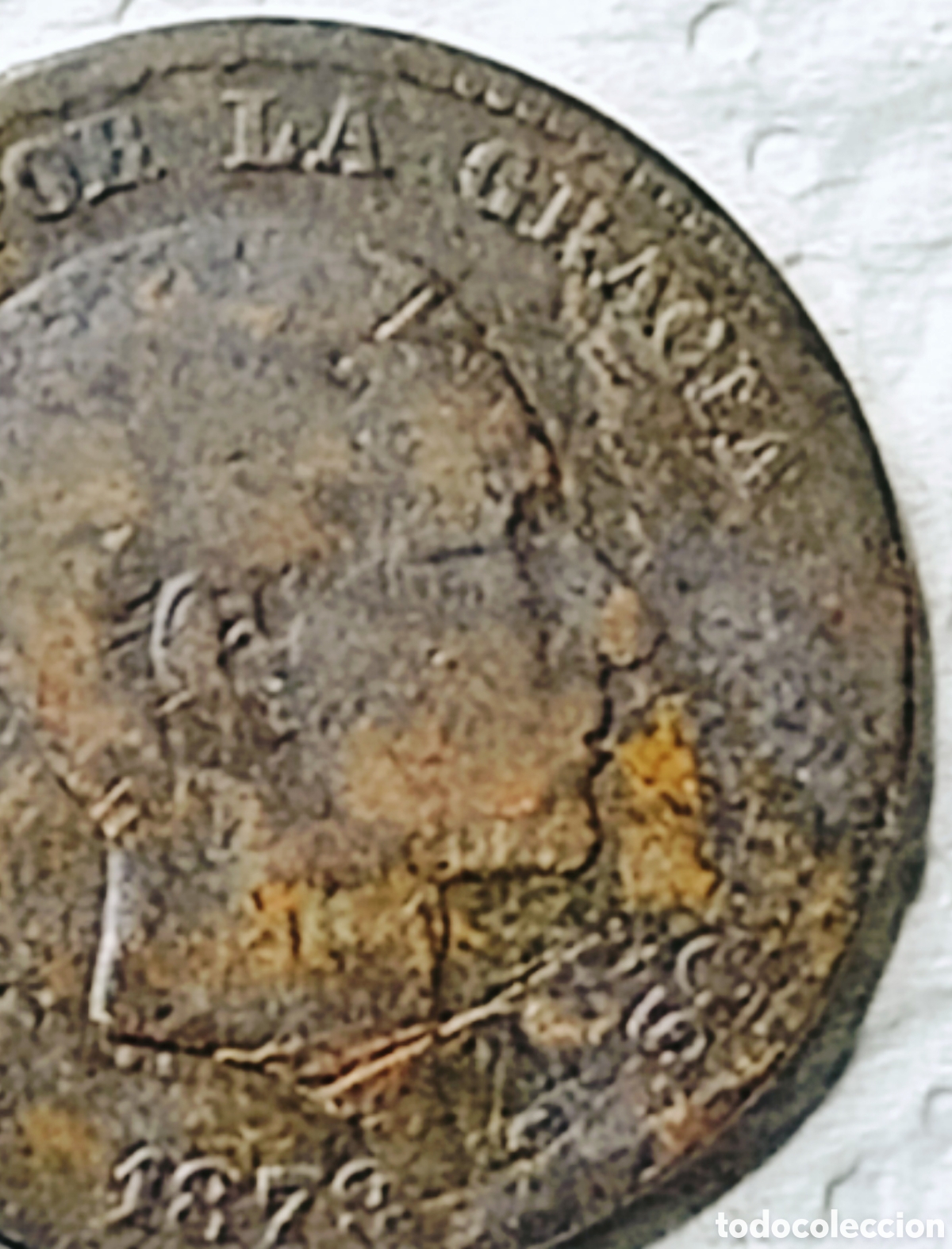 Monedas con errores: Moneda Espa&ntilde;a (1879-OM) error de acu&ntilde;aci&oacute;n - Foto 24