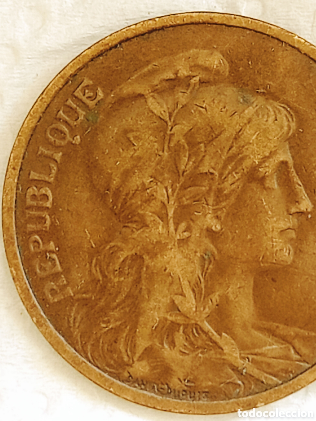 Monedas con errores: Moneda Francia (1912) error mec&aacute;nico - Foto 17