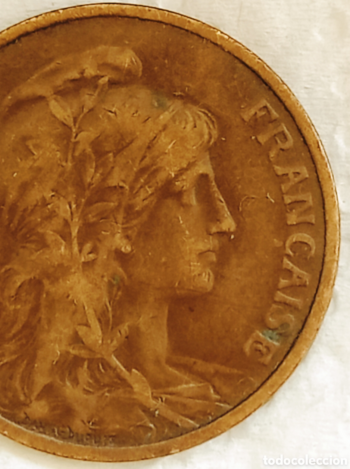 Monedas con errores: Moneda Francia (1912) error mec&aacute;nico - Foto 18