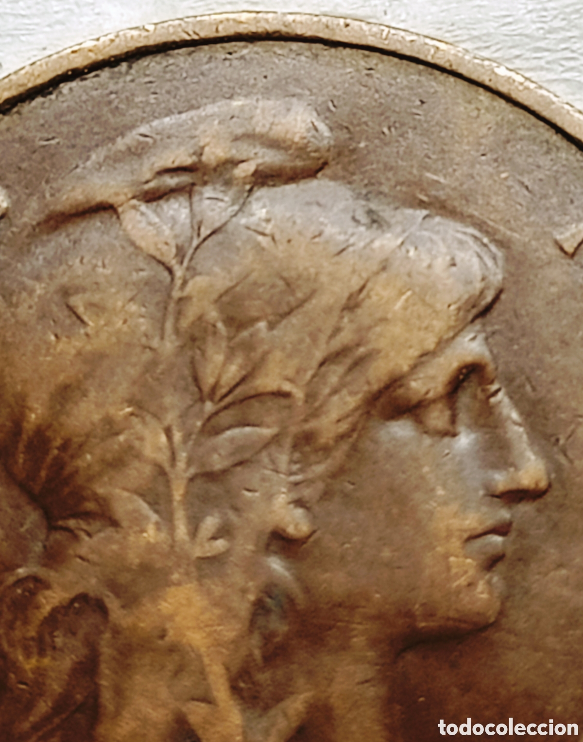 Monedas con errores: Moneda Francia (1912) error mec&aacute;nico - Foto 19