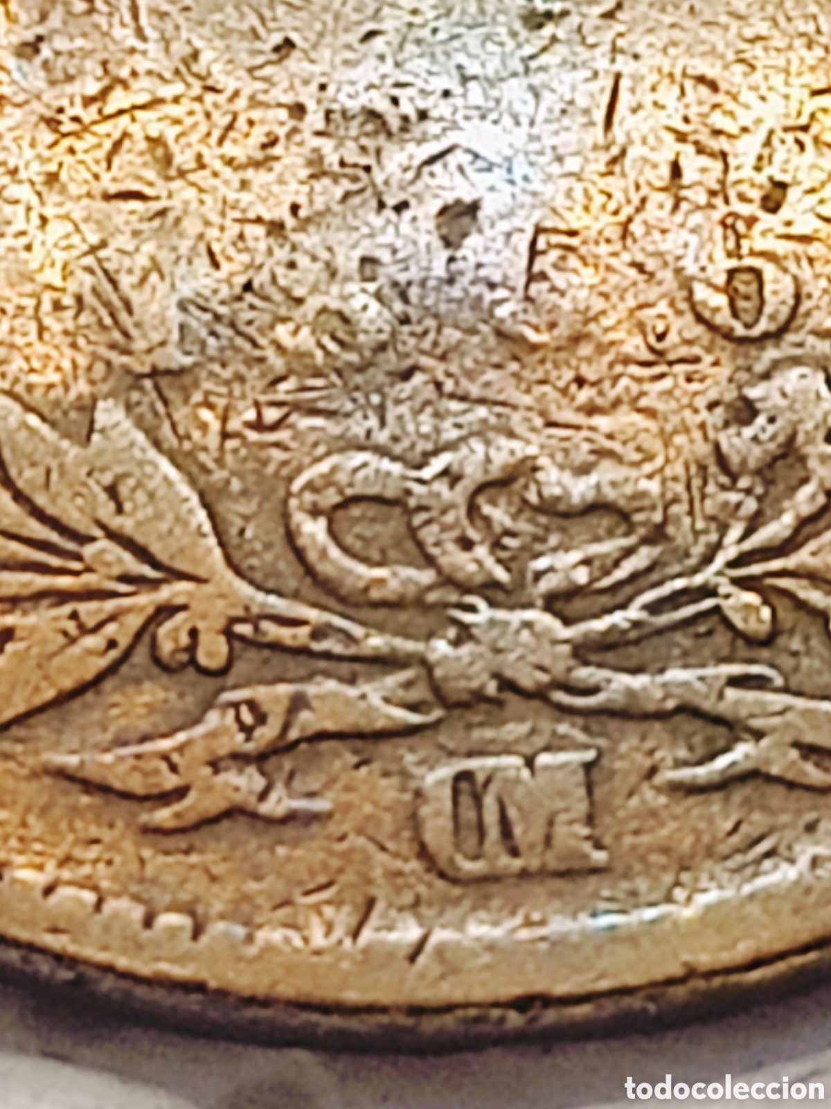 Monedas con errores: Moneda Italia (1866&rdquo;OM&rdquo;) Var&iacute;ante - Foto 4