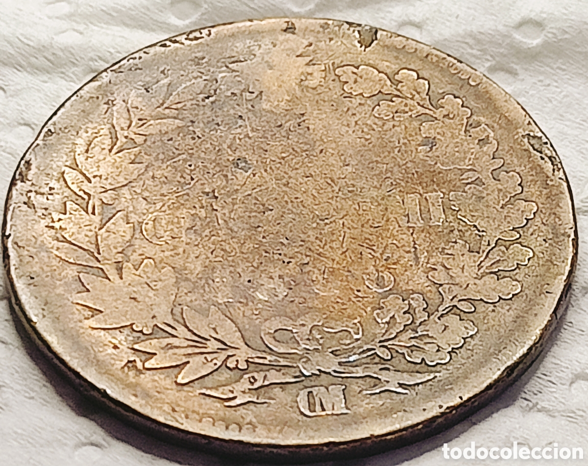 Monedas con errores: Moneda Italia (1866&rdquo;OM&rdquo;) Var&iacute;ante - Foto 8