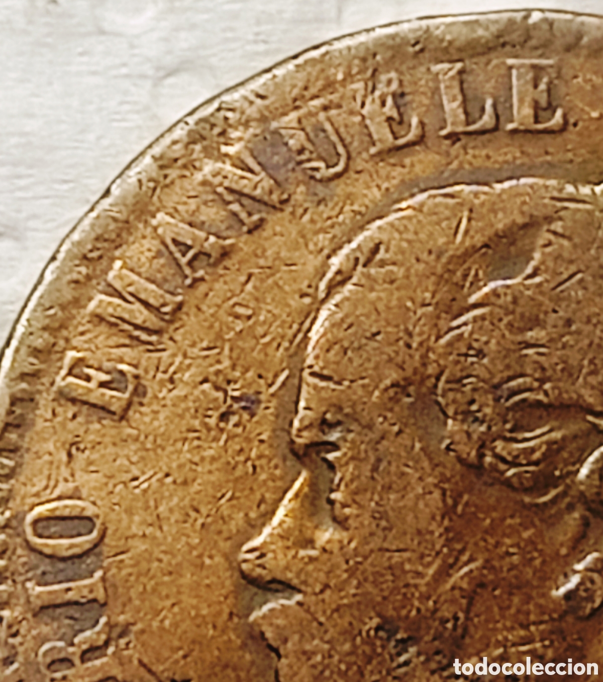 Monedas con errores: Moneda Italia (1866&rdquo;OM&rdquo;) Var&iacute;ante - Foto 23