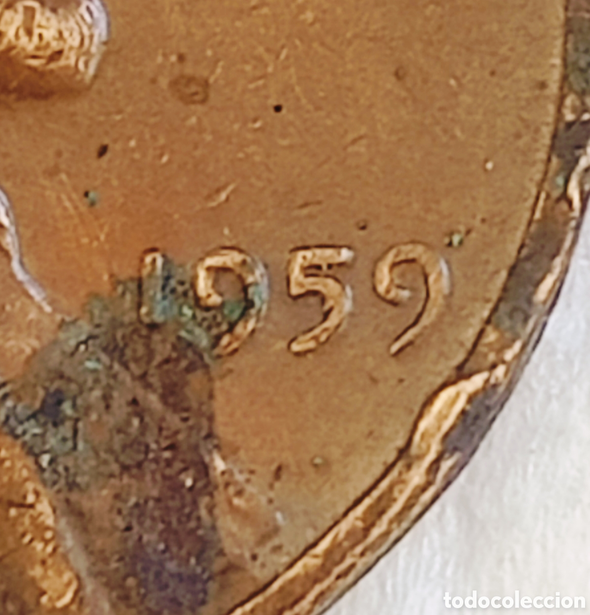 Monedas con errores: Moneda EE.UU (1959) Error M&uacute;ltiple - Foto 16