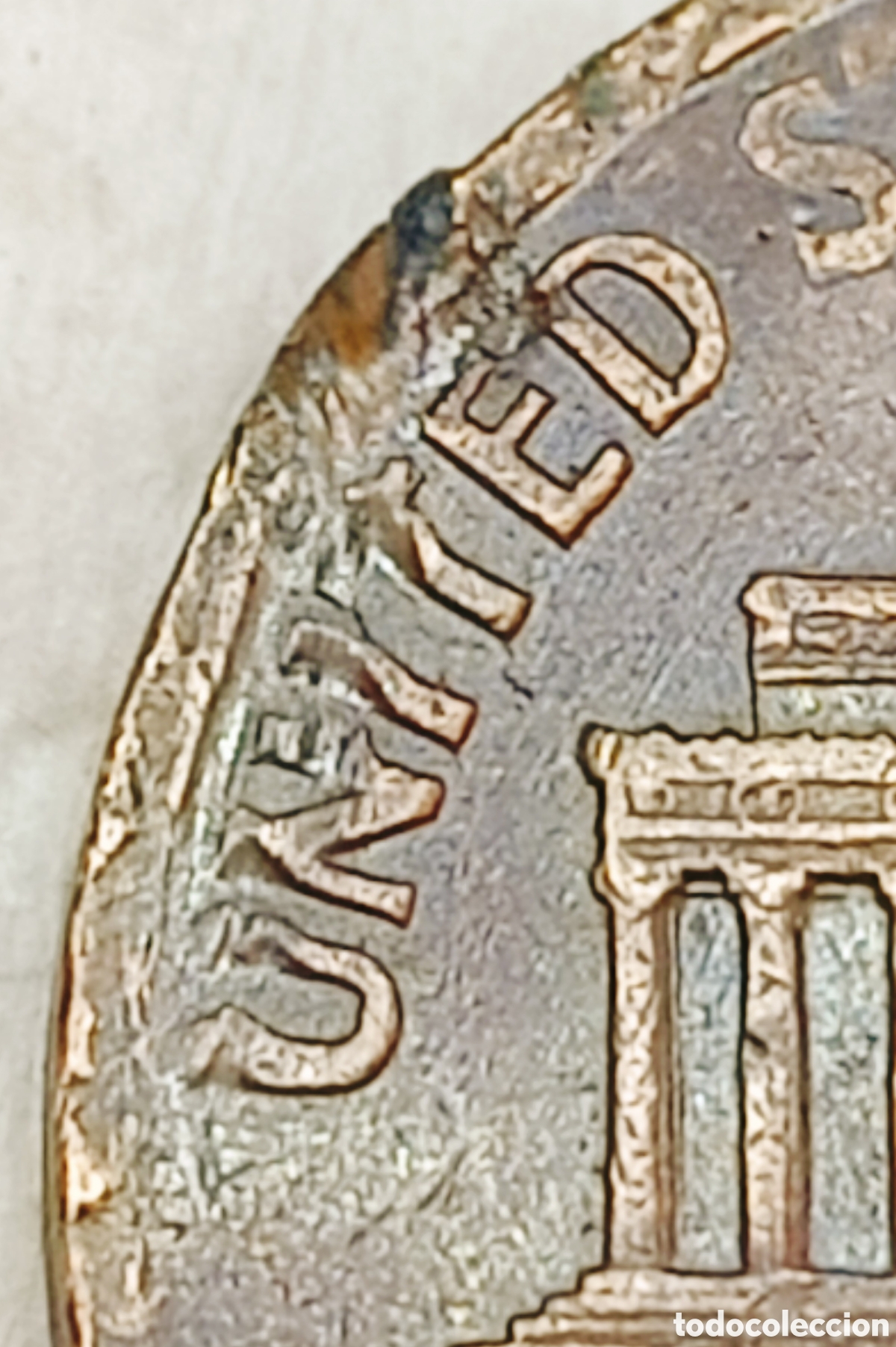 Monedas con errores: Moneda EE.UU (1959) Error M&uacute;ltiple - Foto 28